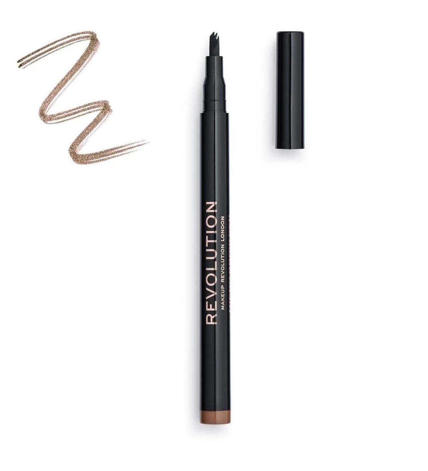 Revolution Eyebrow Pencil - Micro Brow Pen in Light | Shop Internationally for Perfect Brows - Buy Online on GoSupps.com