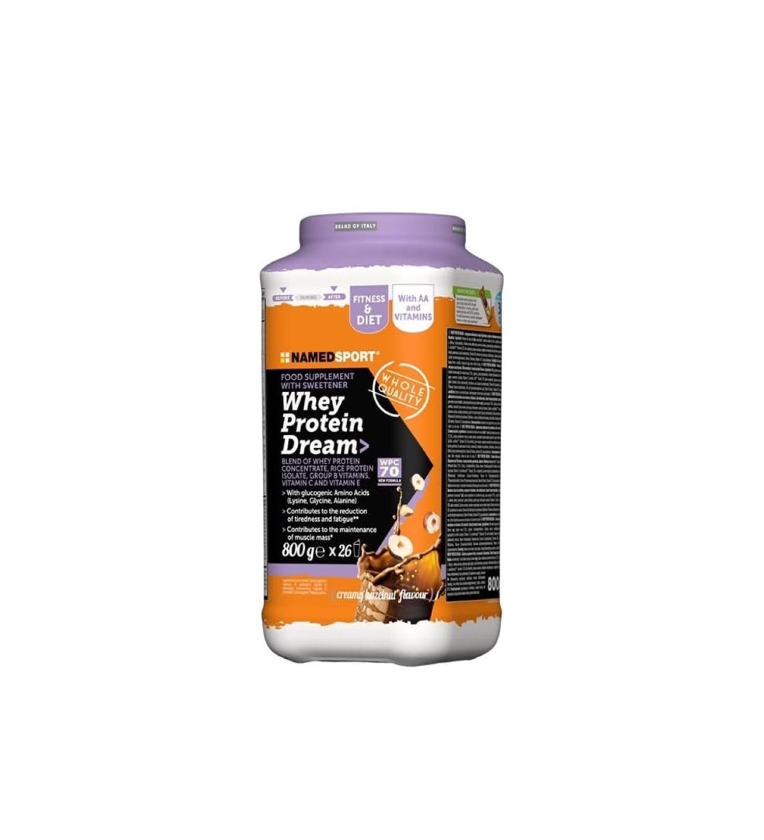Namedsport Whey Protein Dream Creamy Hazelnut 800g