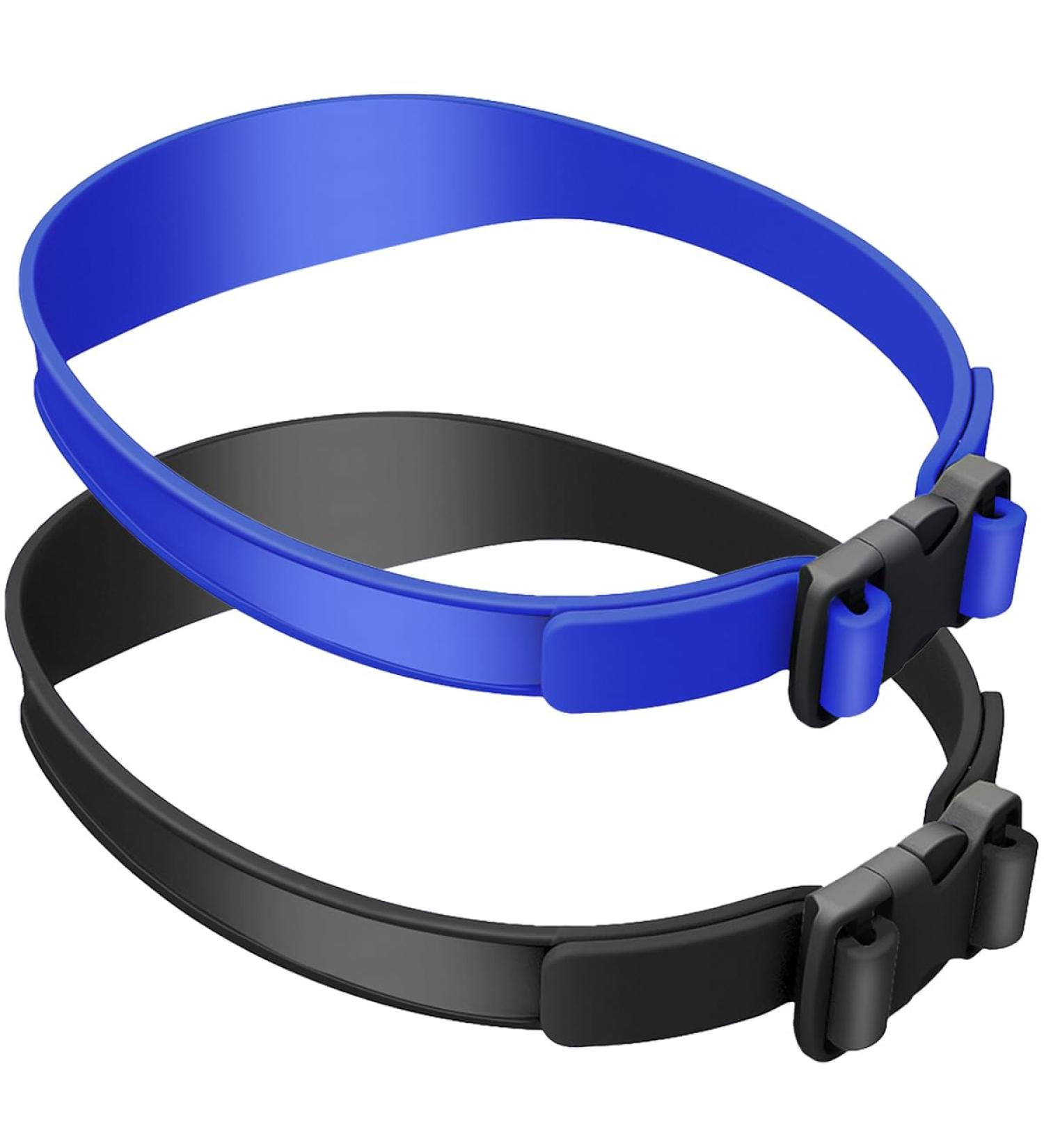 2Pcs Neckline Shaving Template and Hair Trimming Guide Curved Silicone Haircut Band for DIY Home Haircuts Fade and Taper Guide for Clippers - Buy Online on GoSupps.com