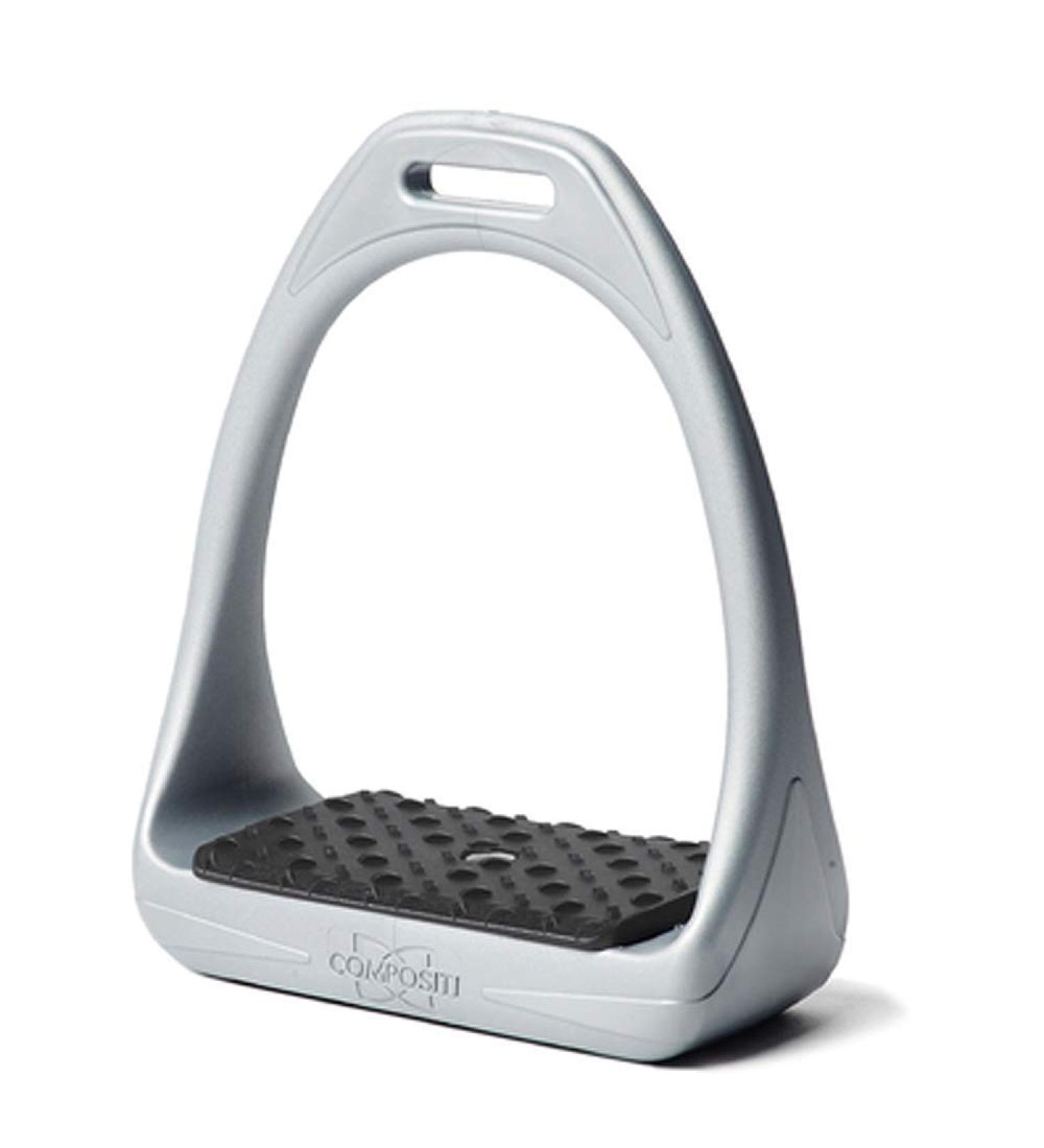 COMPOSITI Reflex 3D Wide Track Stirrups Grey 4.75 - Durable and Stylish Choice for Equestrians - Buy Online on GoSupps.com
