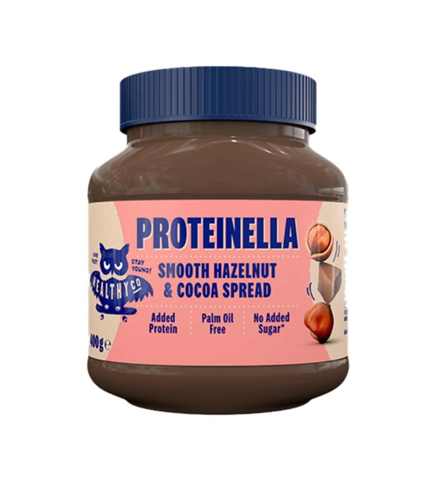 Healthyco Proteinella Noisette Crème à tartiner sans huile de palme 360 g