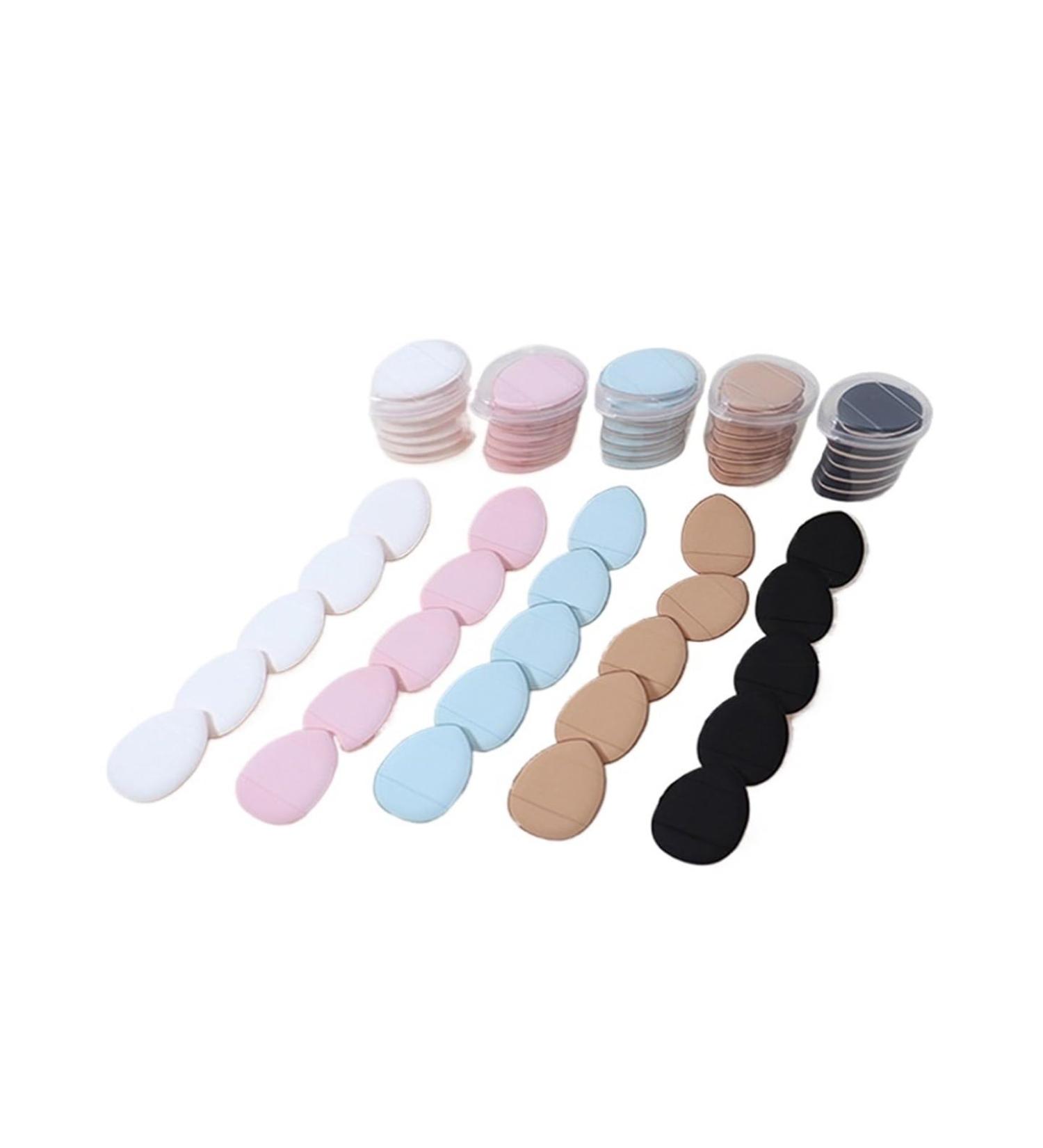 Powder Puff Mini Finger Small Air Cushion Powder Drops Concealer Magic Tool Makeup Small Powder Puff (Color : Set of four.) - Buy Online on GoSupps.com