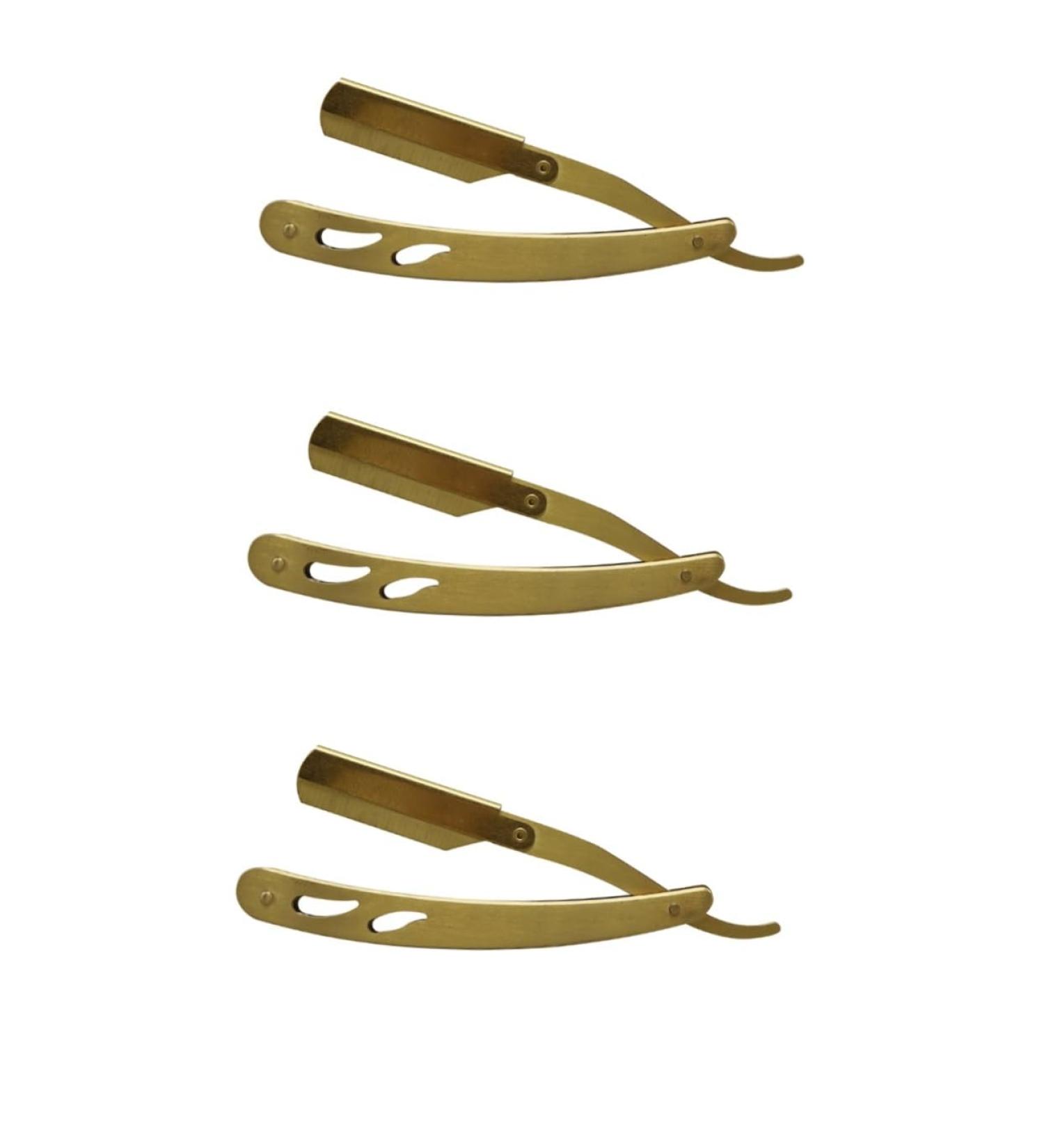 Minkissy Men's Razor Set - 3-Piece Manual Razor & Beard Trimmer Kit for Perfect Grooming International Shipping Available - Buy Online on GoSupps.com