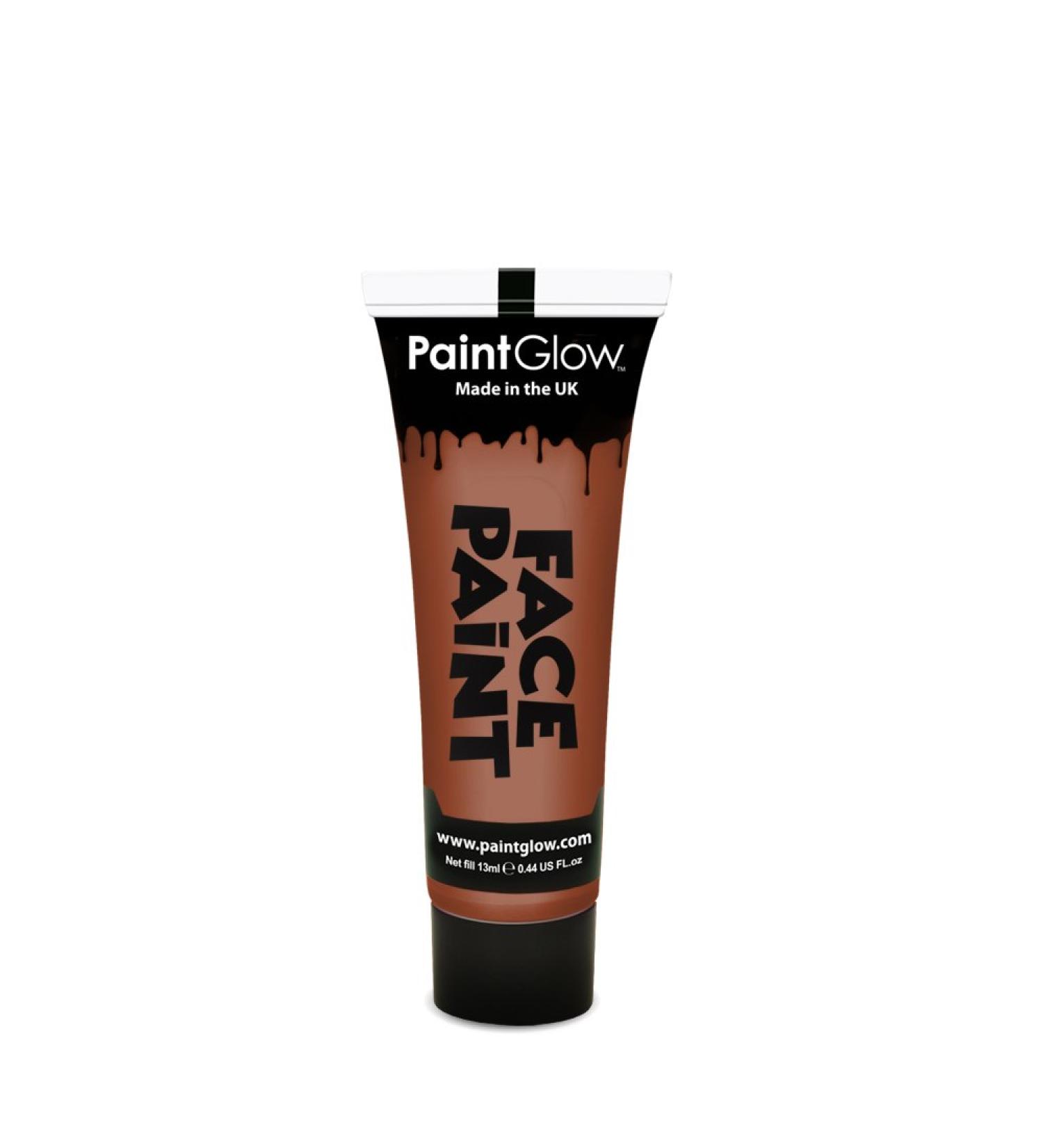 PaintGlow PaintGlow Professional Face Paint Dark Orange 12ml Loose