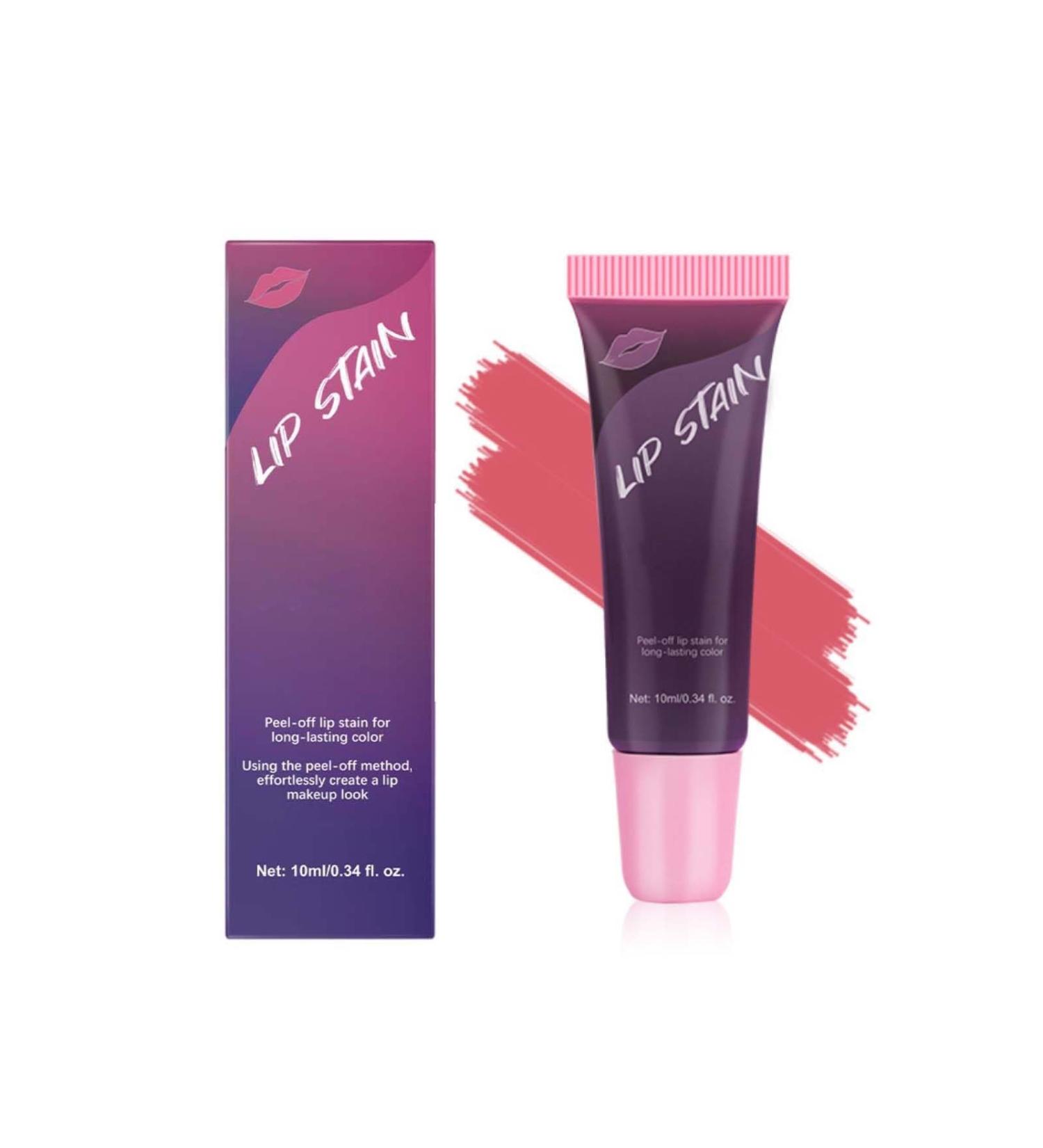 Peel Off Tinted Lip Gloss Matte Peel Off Lip Tint 3 Colors Waterproof Lip Stain Long Lasting Lip Gloss Liquid Lipstick Non-Stick Tinted Lip Stain - Buy Online on GoSupps.com