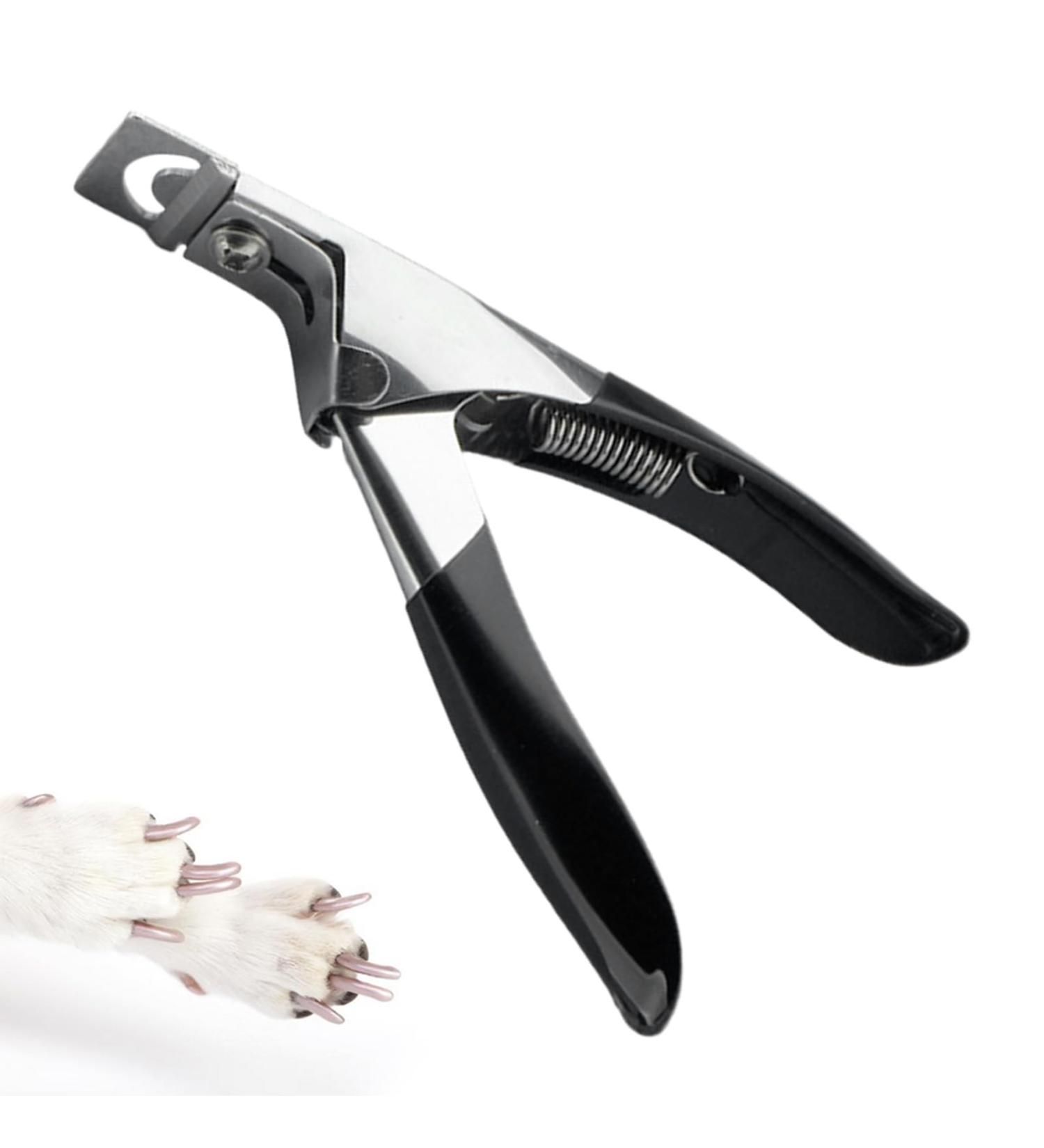 Fingernail Cutter - U Shape Manicure Scissors with Handle Nail Trimmer for Nail Care Curved Cutter Nail File for Trimming & Grooming Easy to Use Nail Care - Buy Online on GoSupps.com