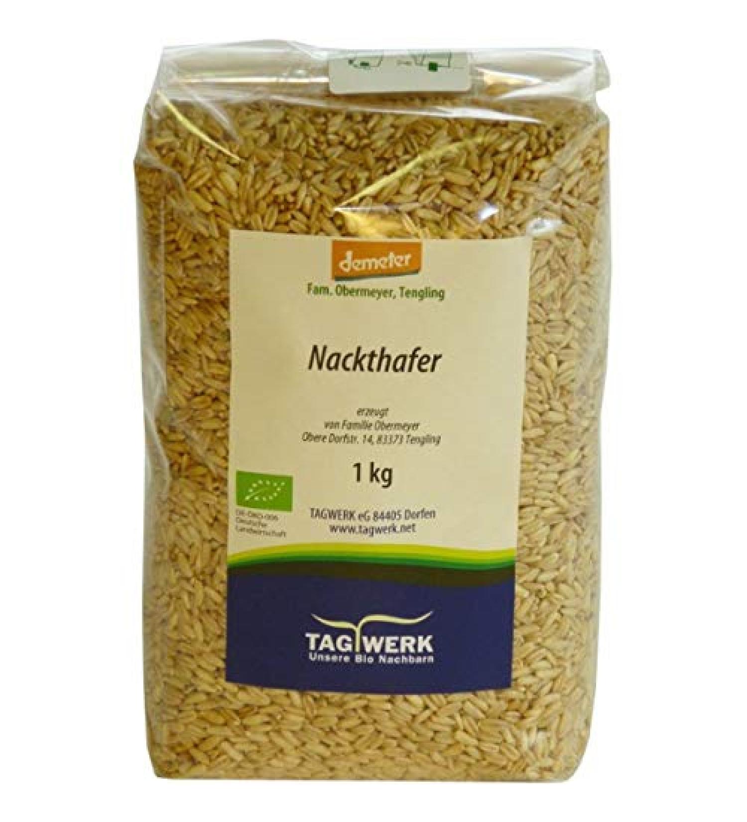 TAGWERK Naked Oats from Bavaria (1 kg) - Organic