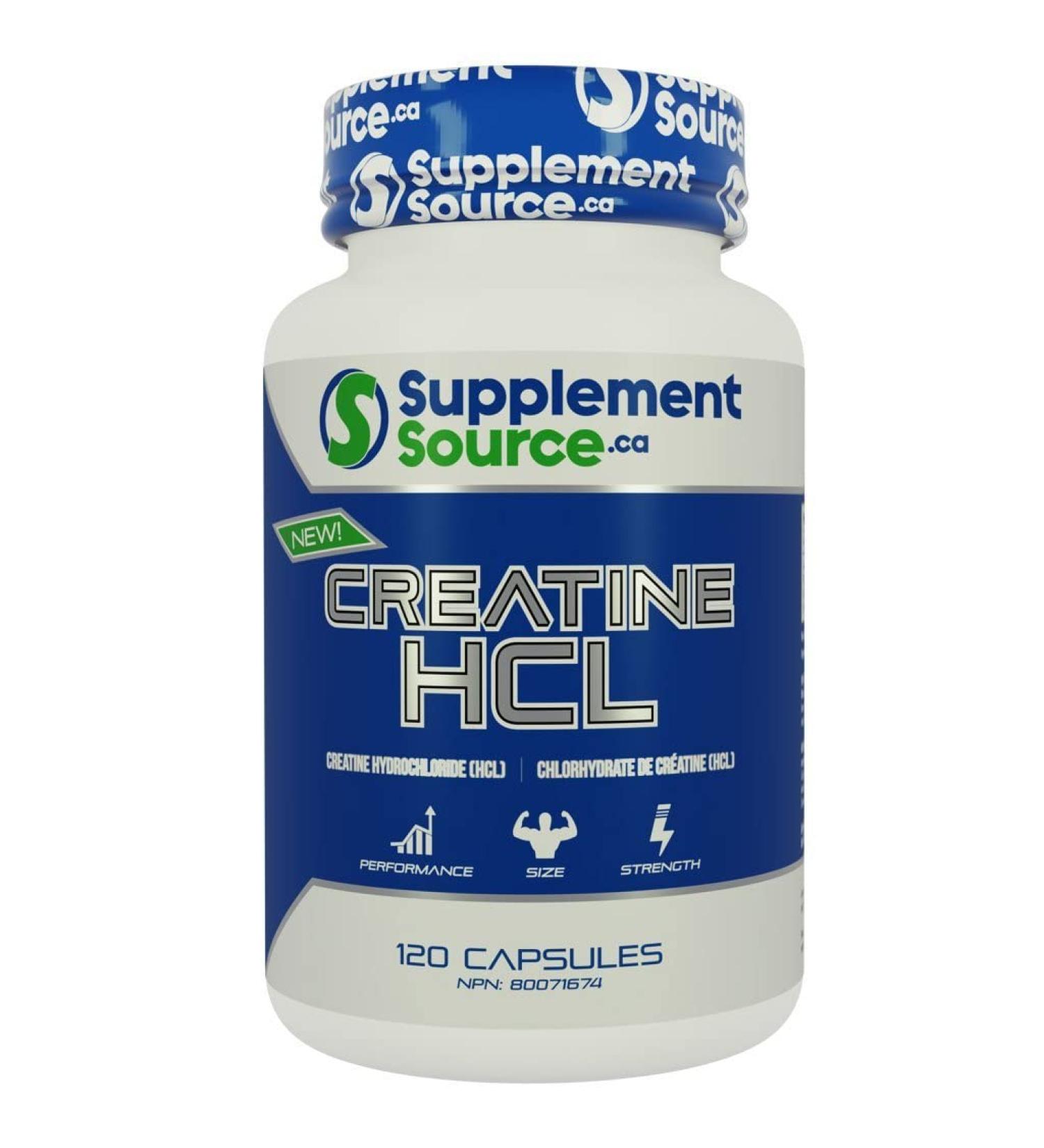 Supplement Source CREATINE HCL 120 Caps