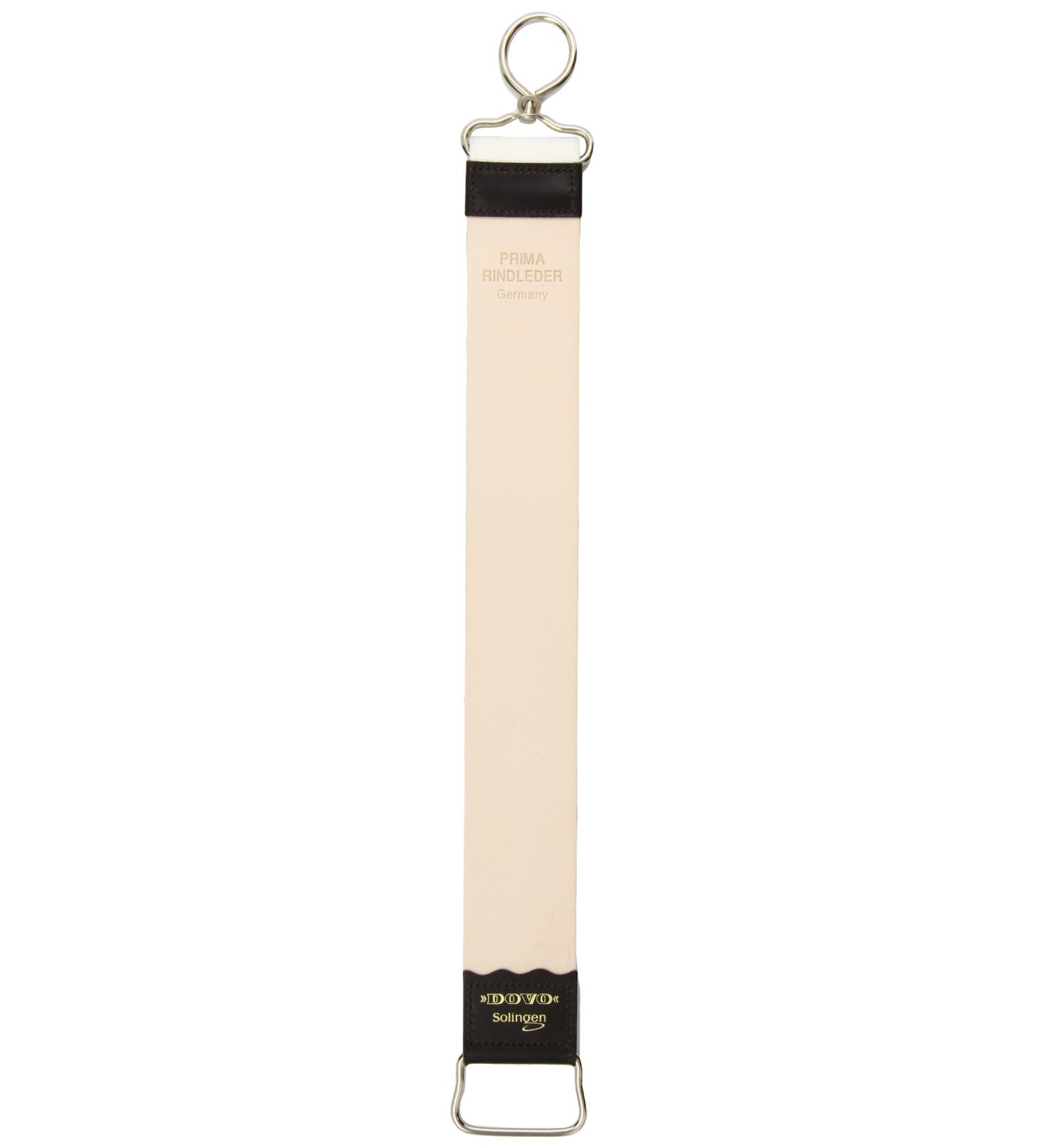 DOVO Hanging Razor Strop - Cowhide Leather Sharpening Strip with Finger Loop - Buy Online on GoSupps.com