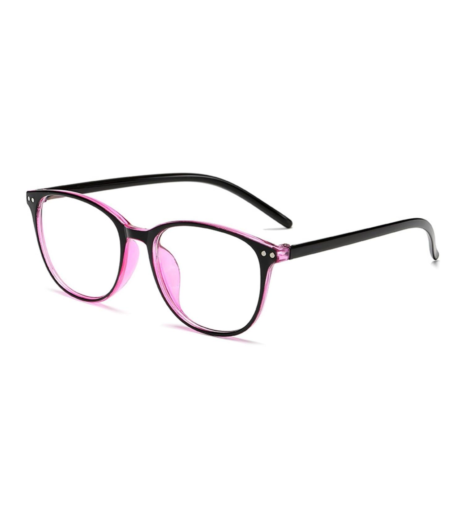 Iynwbjts Student Anti-Blue Light Glasses for Myopia 100-600 Degrees | Stylish Black Red Frames for Women - Buy Online on GoSupps.com