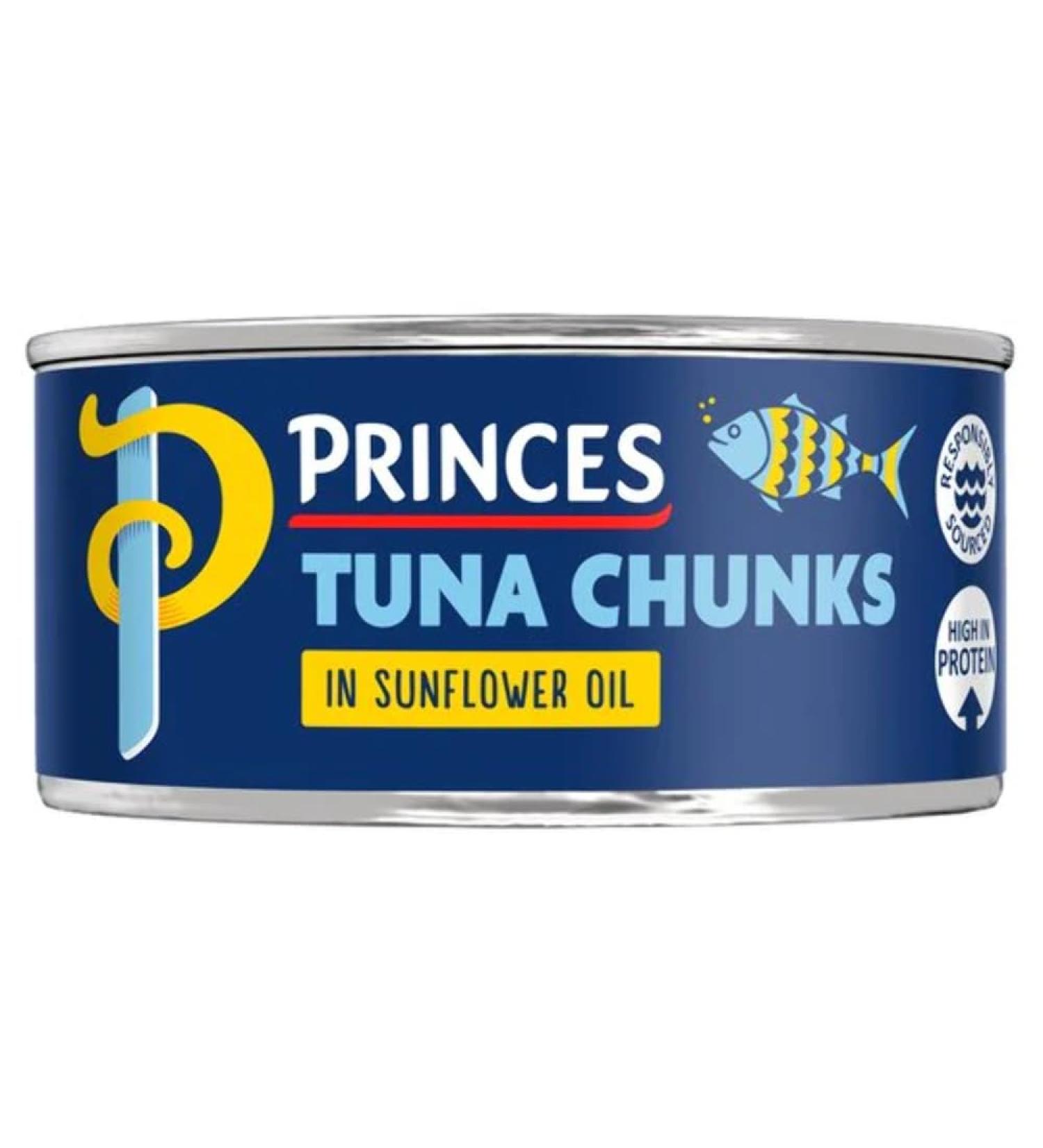 MASPrinces Tuna Chunk in Sunflower Oil 145g-Fd