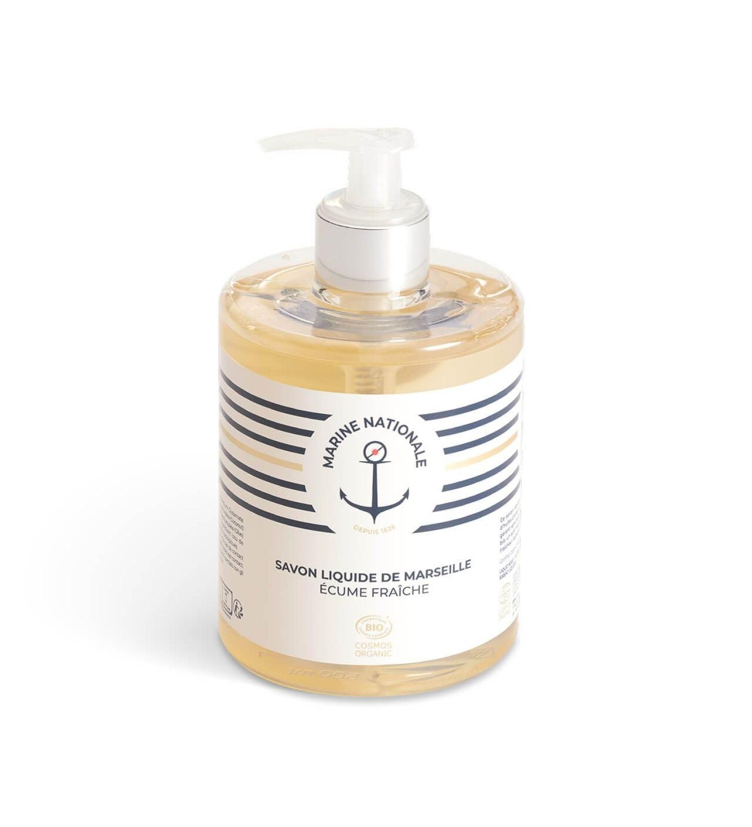 La Corvette Marine Nationale Liquid Soap 500ml - COSMOS ORGANIC - Authentic French Navy Wellness Product - Buy Online on GoSupps.com