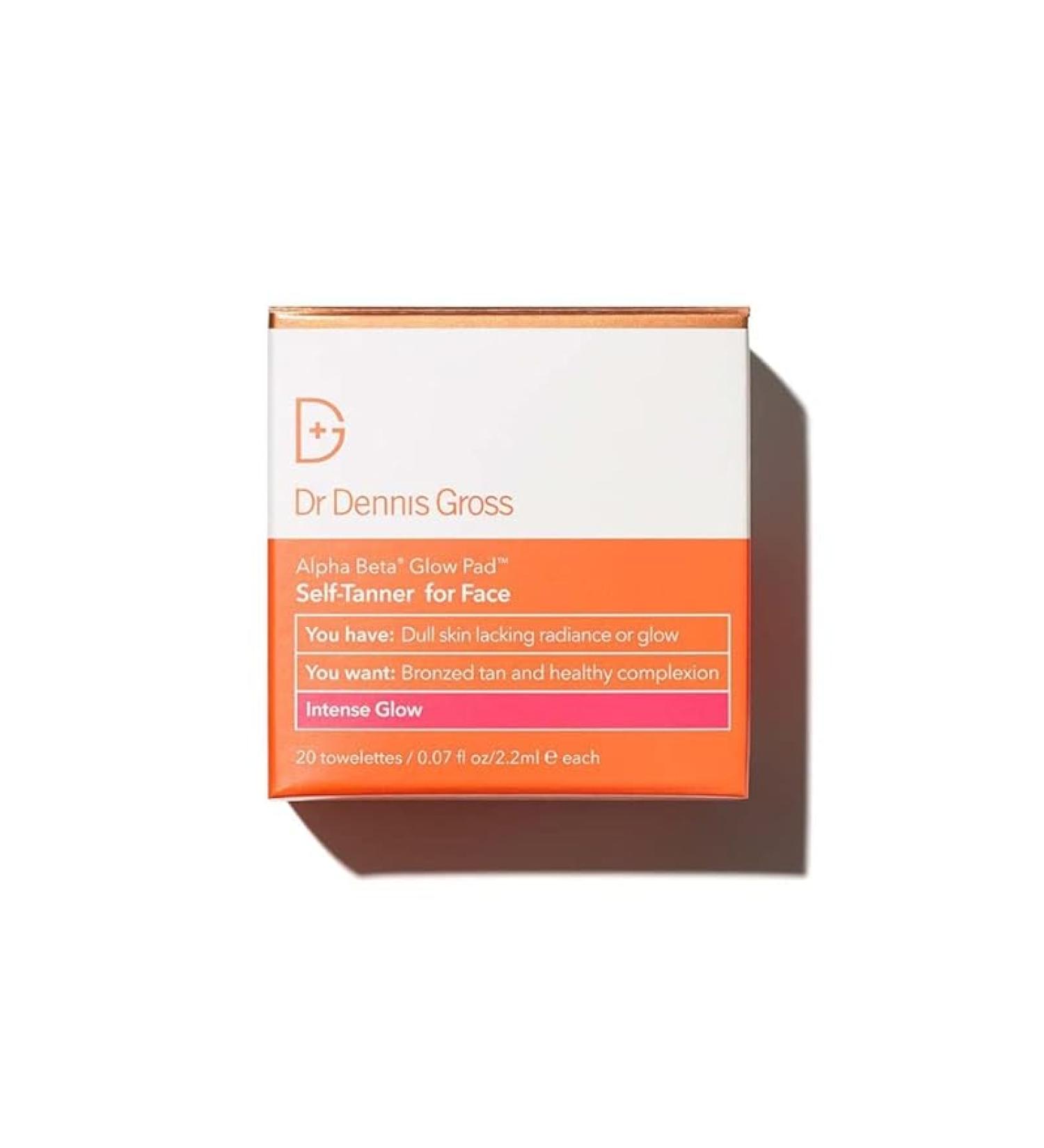 Dr Dennis Gross Alpha Beta Glow Pad Intense Glow for Face: for Dull Skin Lacking Radiance & Glow  (20 Towelettes) - Buy Online on GoSupps.com