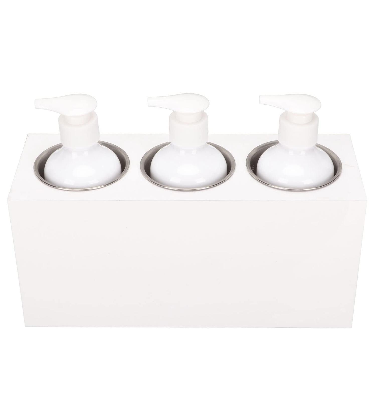 Lotion Warmer - 3 Bottle Warmers for Massage Oil | Adjustable 9-Temperature Mode | EU Connector - Buy Online on GoSupps.com