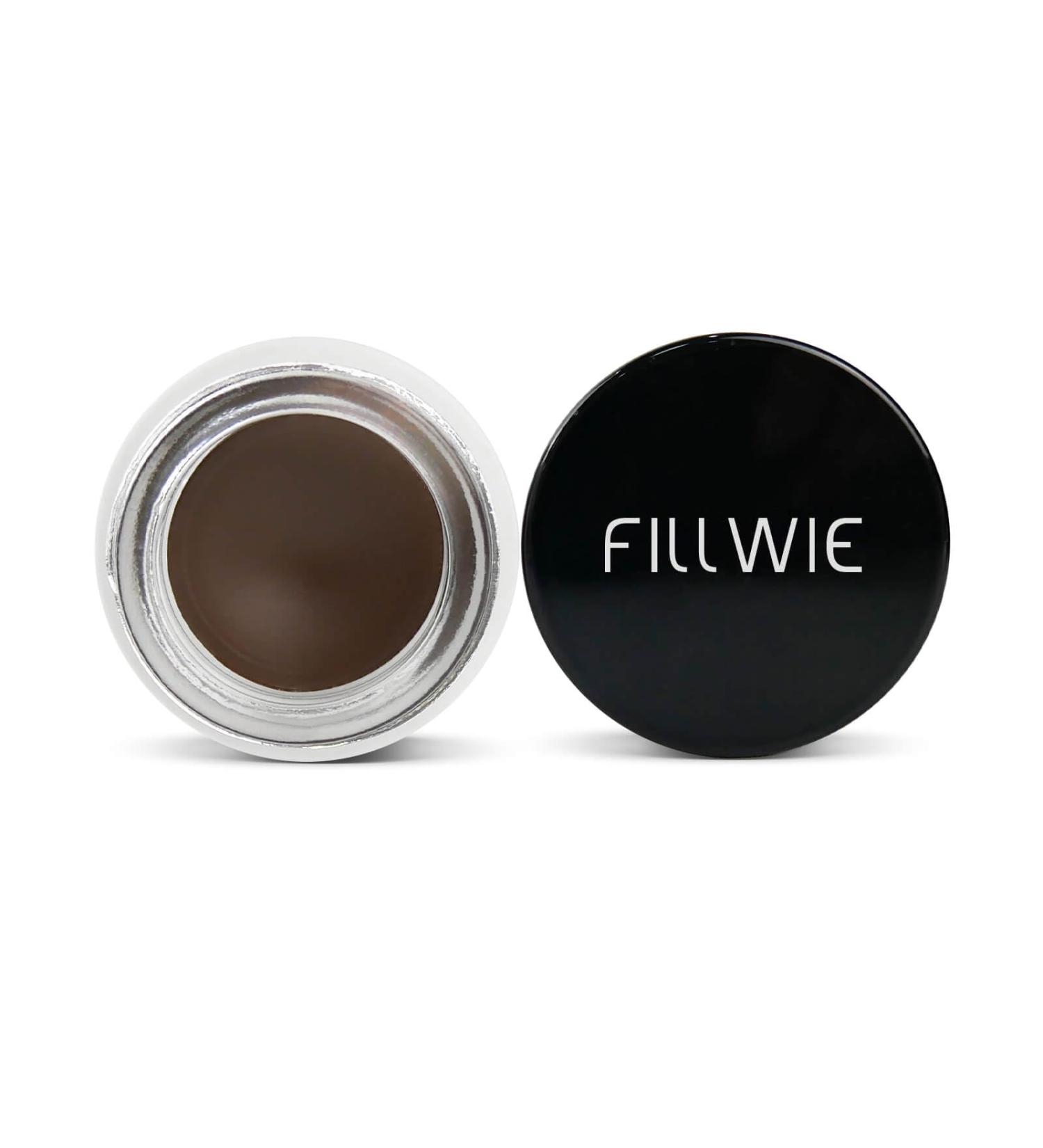 Buy Dark Brown Eyebrow Pomade - Long Lasting Smudge Proof Eye Brow Wax for Women | Precision Eyeliner & Brow Definition - Buy Online on GoSupps.com