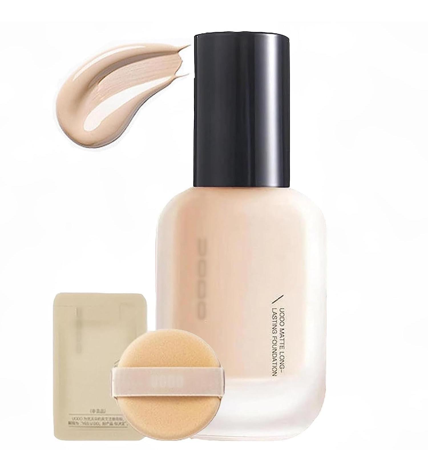 oihgerg UODO Moisturizing light and matte longwear foundation Moisturizing waterproof light longwear foundation for all skin types C01 Natural Oil Control Oil Control C01 Natural - Buy Online on GoSupps.com