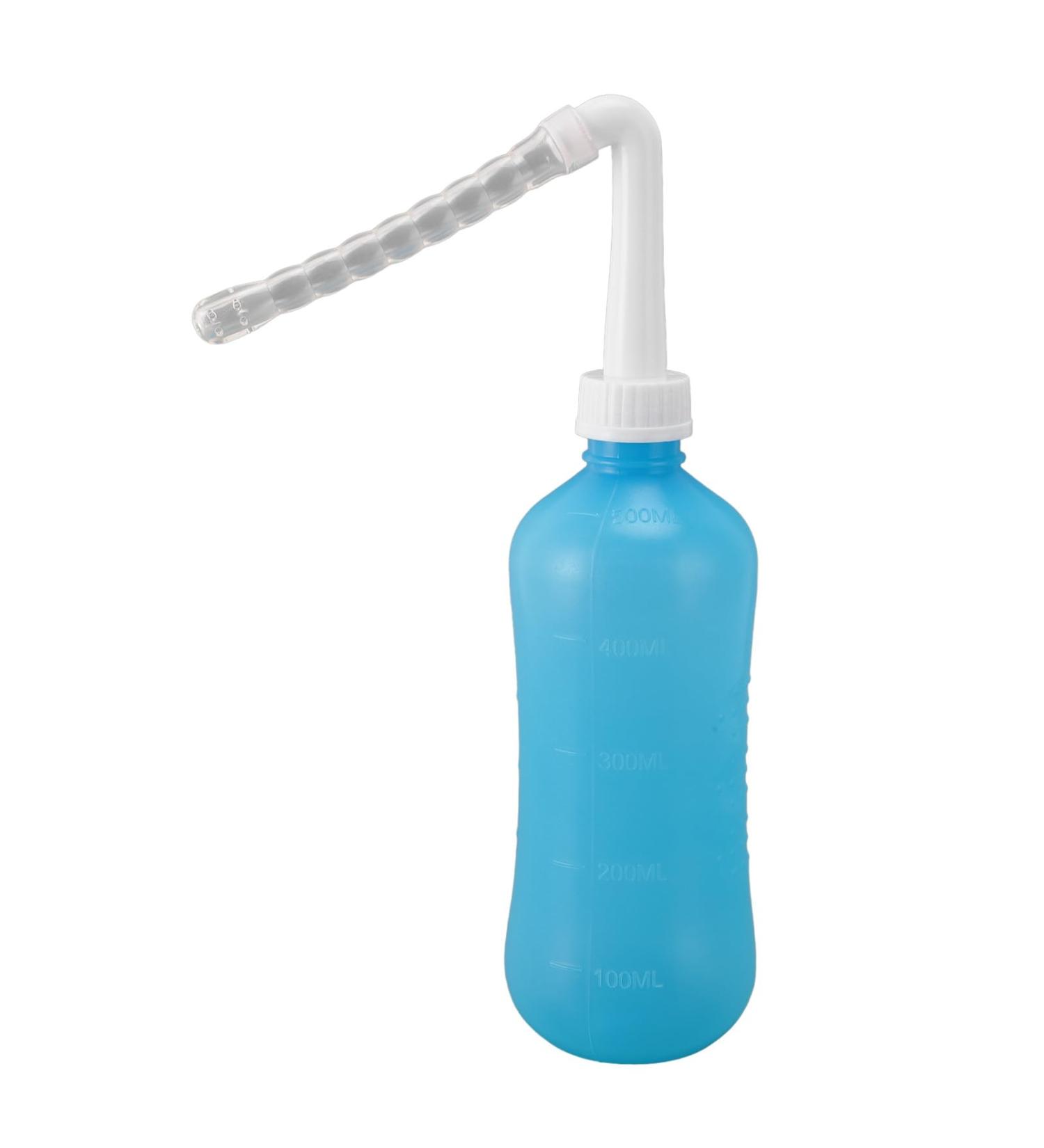 Buy 500ML Nasal Irrigation Bottle - Hygienic Neti Pot for Adults | Large Capacity & Safe Seawater Use - International Shipping Available - Buy Online on GoSupps.com