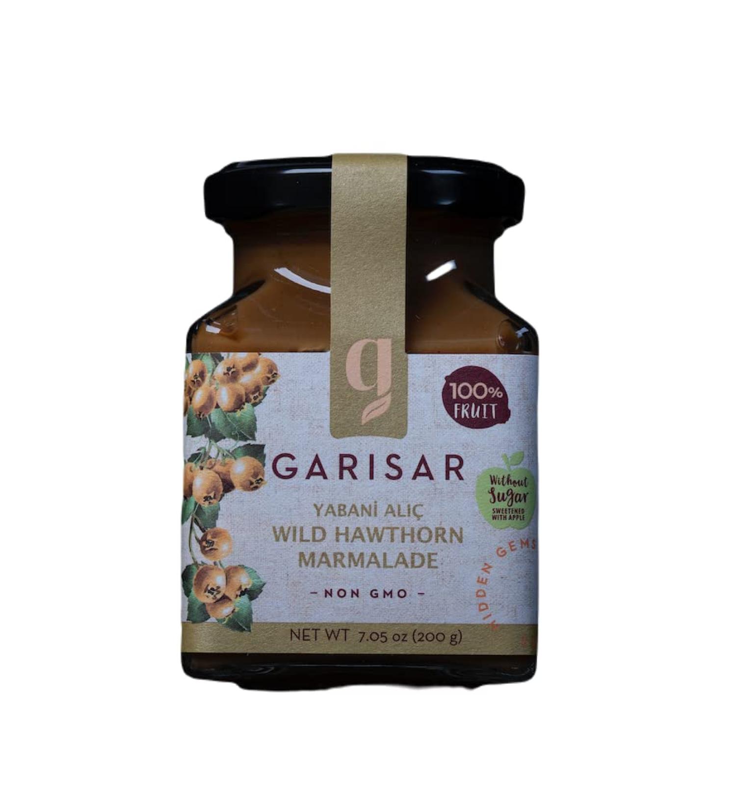 Wild Hawthorn Marmalade Sugar Free - 100% Fruit Spread for Breakfast Waffles - Keto Friendly - 7.05 oz - Buy Online on GoSupps.com