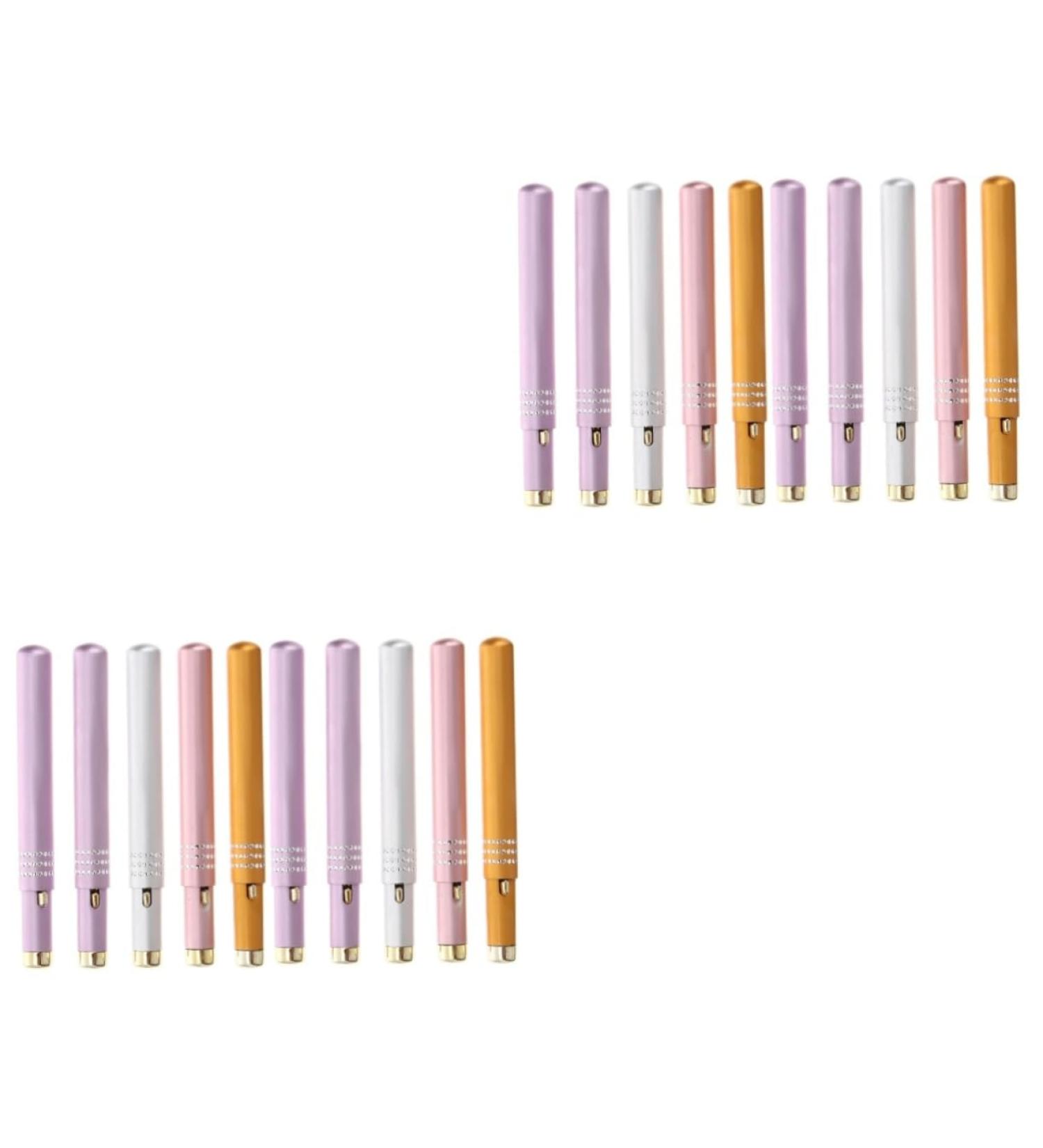 Buy Healifty 10 Pcs Retractable Lip & Concealer Brushes - Reusable Makeup Applicators in Assorted Colors | International Shipping Available - Buy Online on GoSupps.com