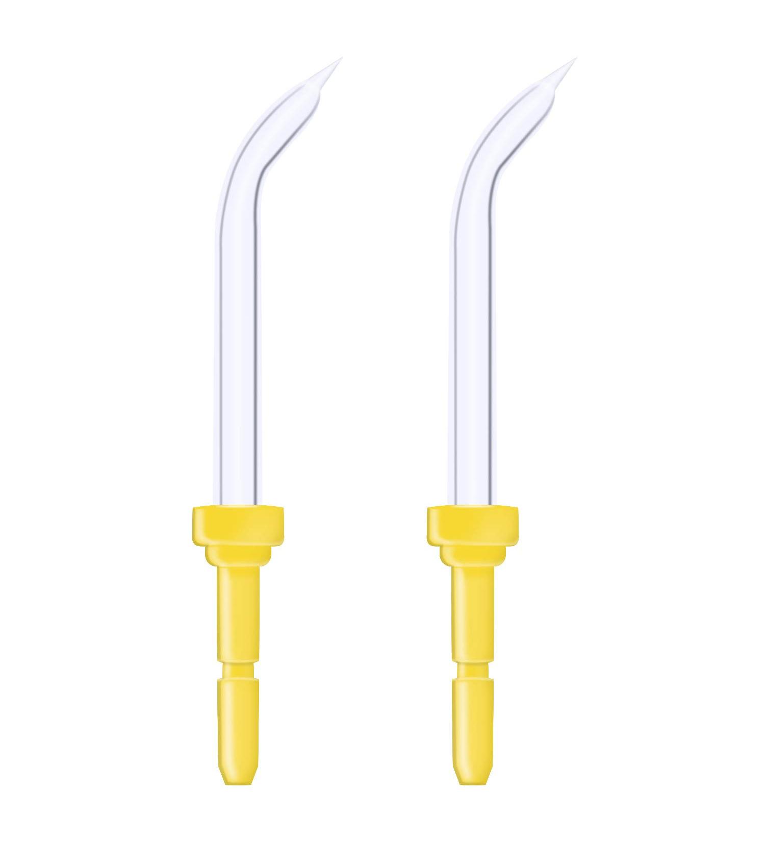 Dental Water Jet Pik Pocket Replacement Tips - 2pcs for Waterpik Oral Irrigator (Pocket Tips) - Compatible with Wp-100, Wp-450, Wp-250, Wp-300, Wp-660, Wp-900 - Buy Online on GoSupps.com