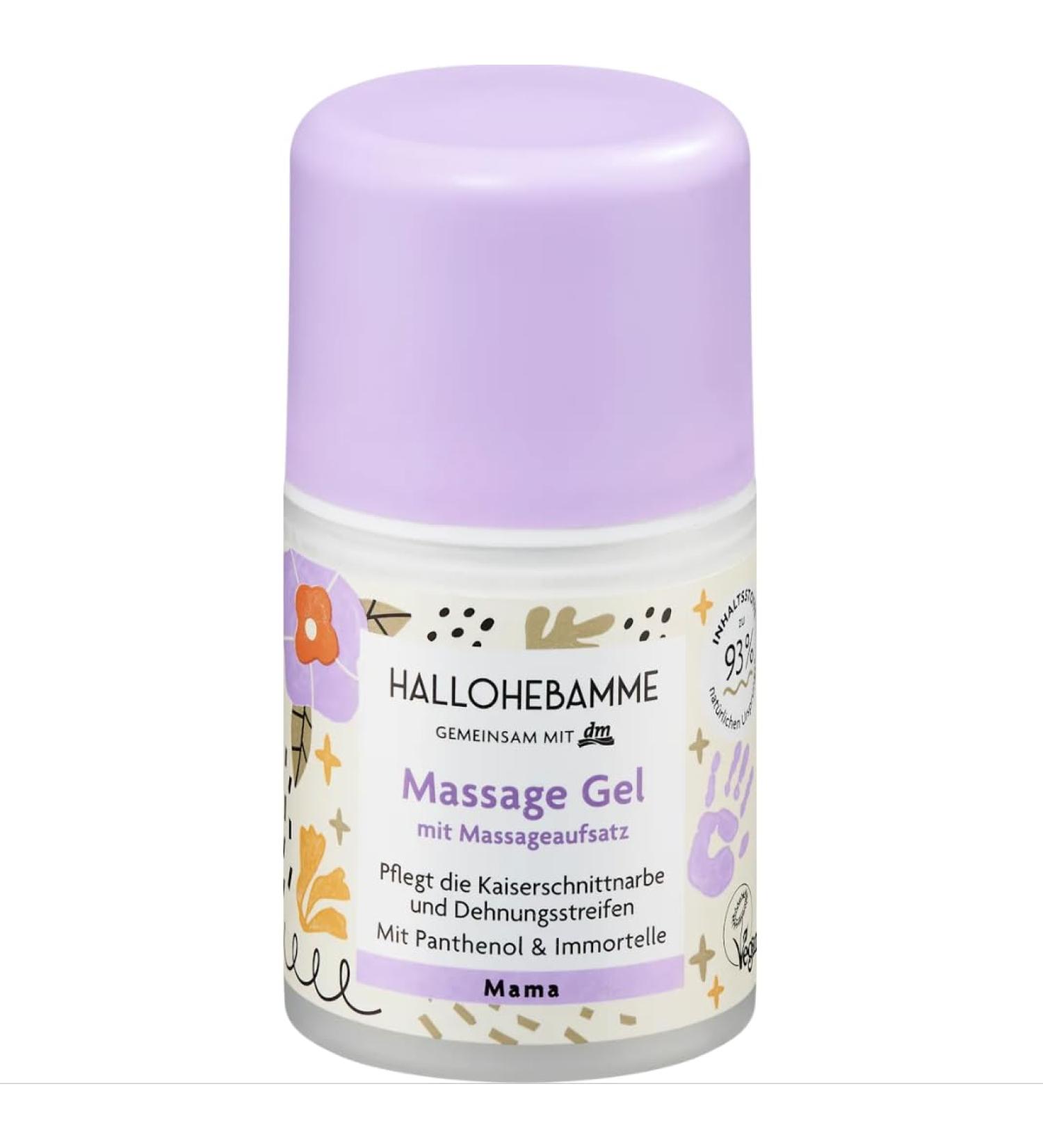 Gel de massage pour cicatrices de c sarienne et vergetures avec panth nol et immortelle v g talien 50 ml