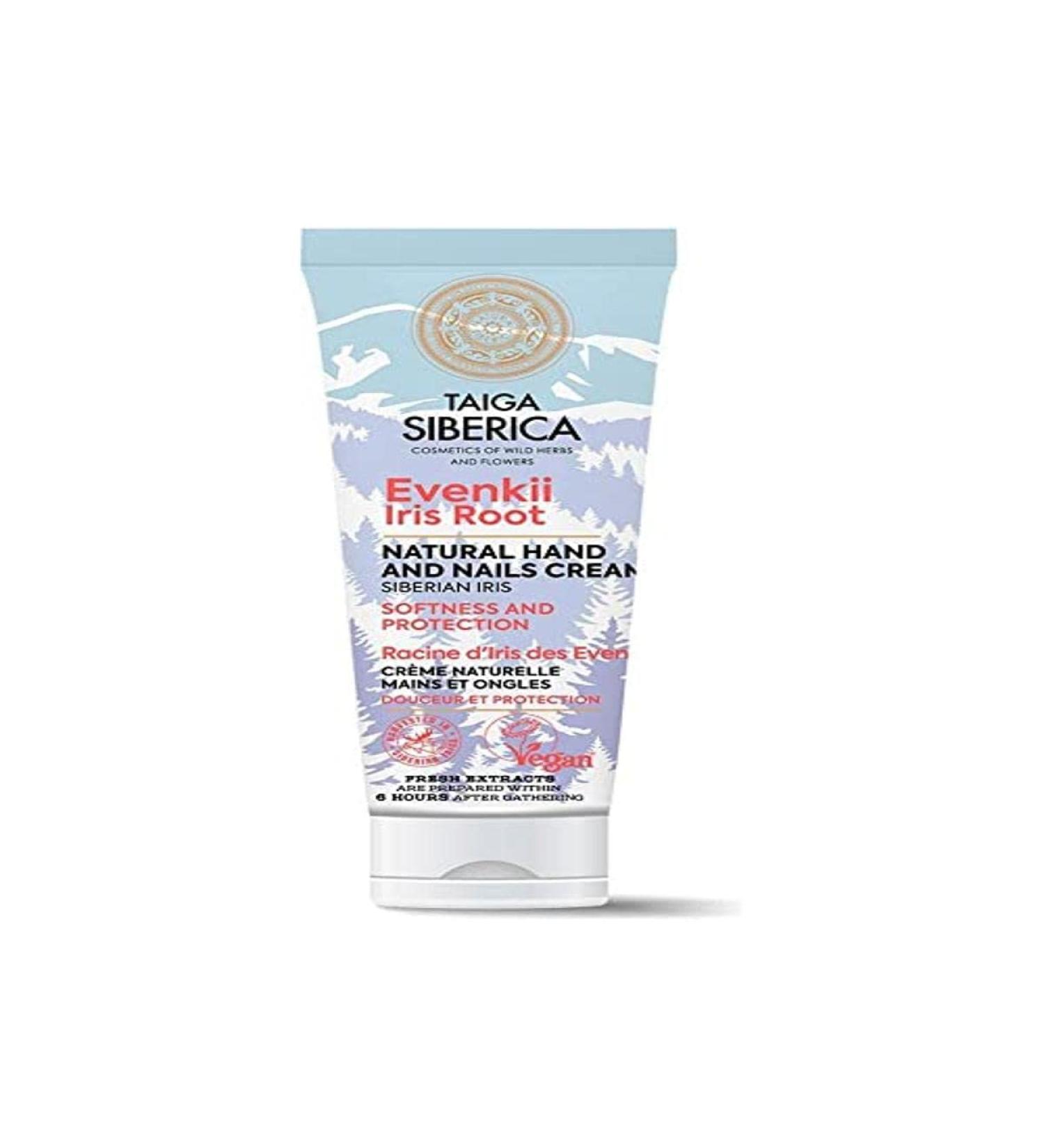 Taiga Siberica. Natural Hand and nails cream Softeness & protection 75 ml