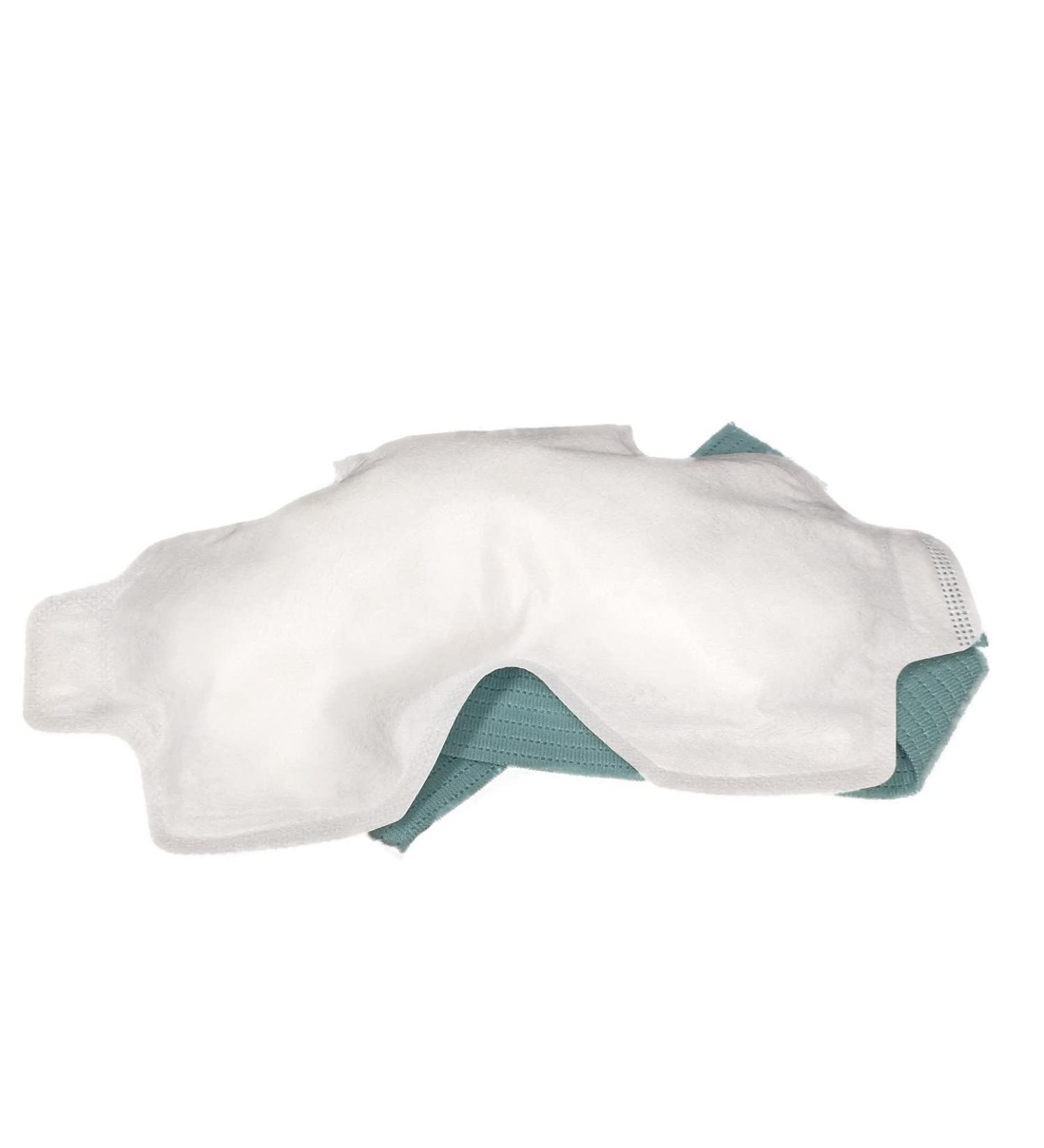 Refillable Eye Mask Ice Bags 3 Pack for Migraine Relief - Flexible Wire Closure, Leak Resistant Inner Layer - Cold Therapy for Puffy Eyes, Headaches - Easy to Fill, Soft Cover - Adult Size - Buy Online on GoSupps.com