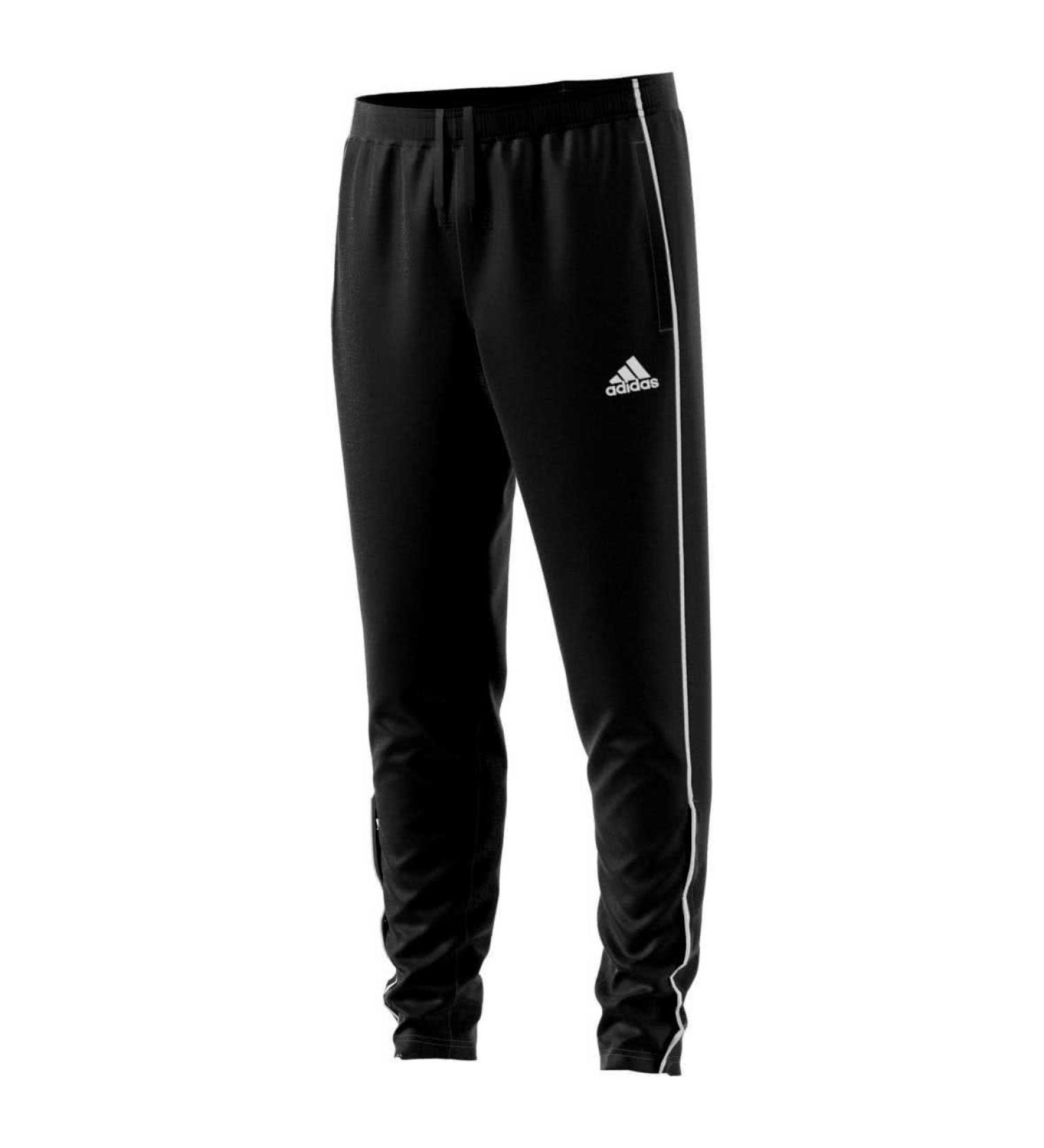 adidas Men's Core18 Training Pants - Black/White | International Shipping Available - Buy Online on GoSupps.com