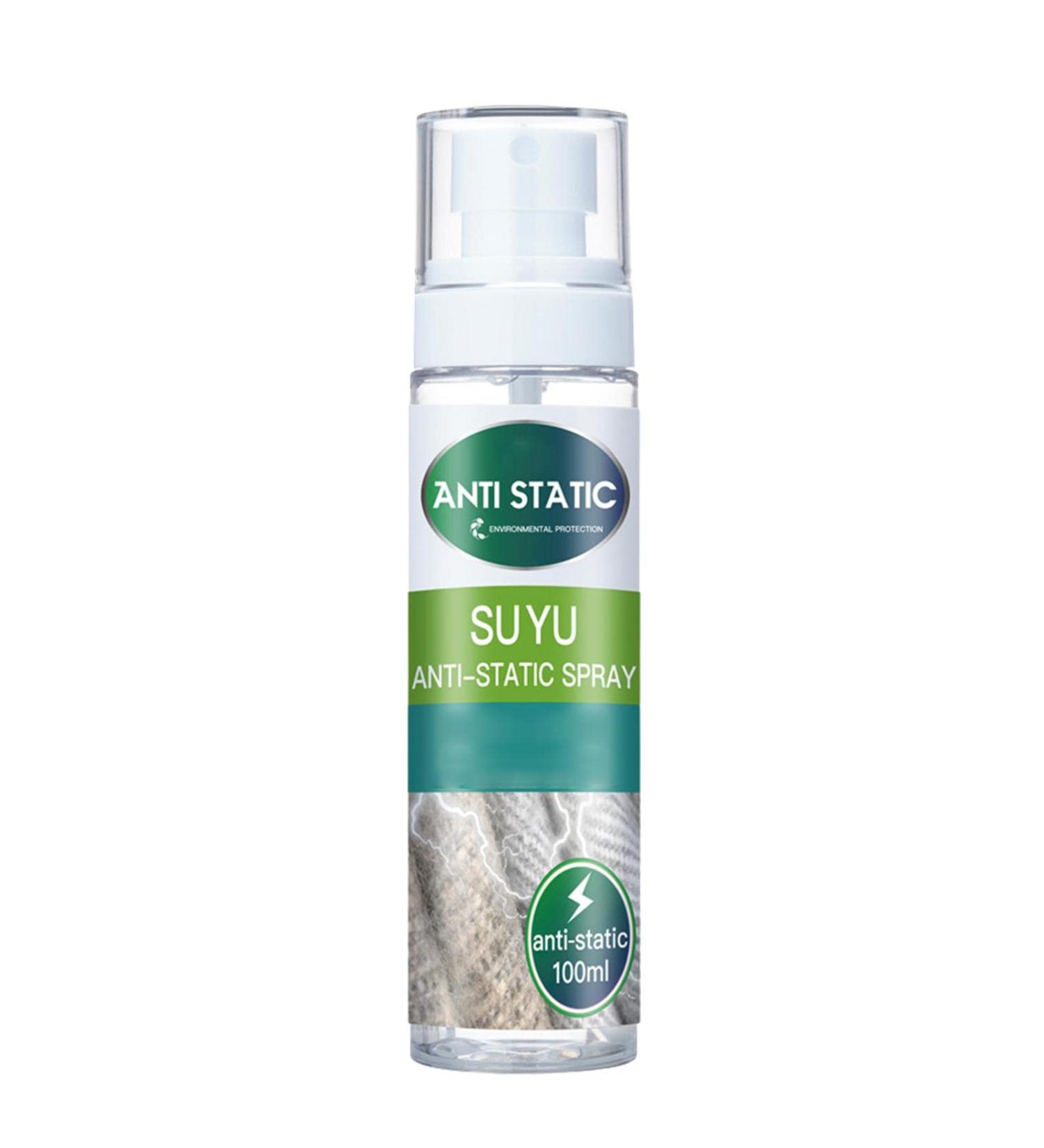 12b Multi Purpose Anti Static Spray Travel Size Anti Static Spray Static Cling Spray Anti Crumpled Spray Dustproof for Clothes Home