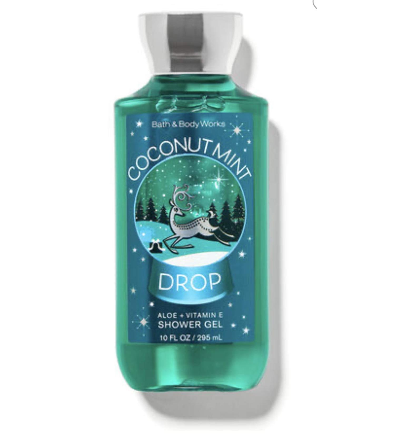Bath and Body Works Coconut Mint Drop Shower Gel 10 Ounce from 2020