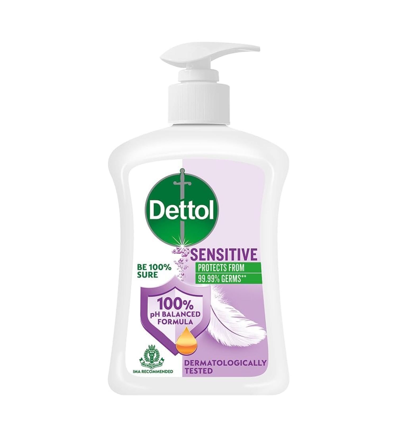 Dettol Sensitive Liquid Hand Wash - 200 ml - Buy Online on GoSupps.com