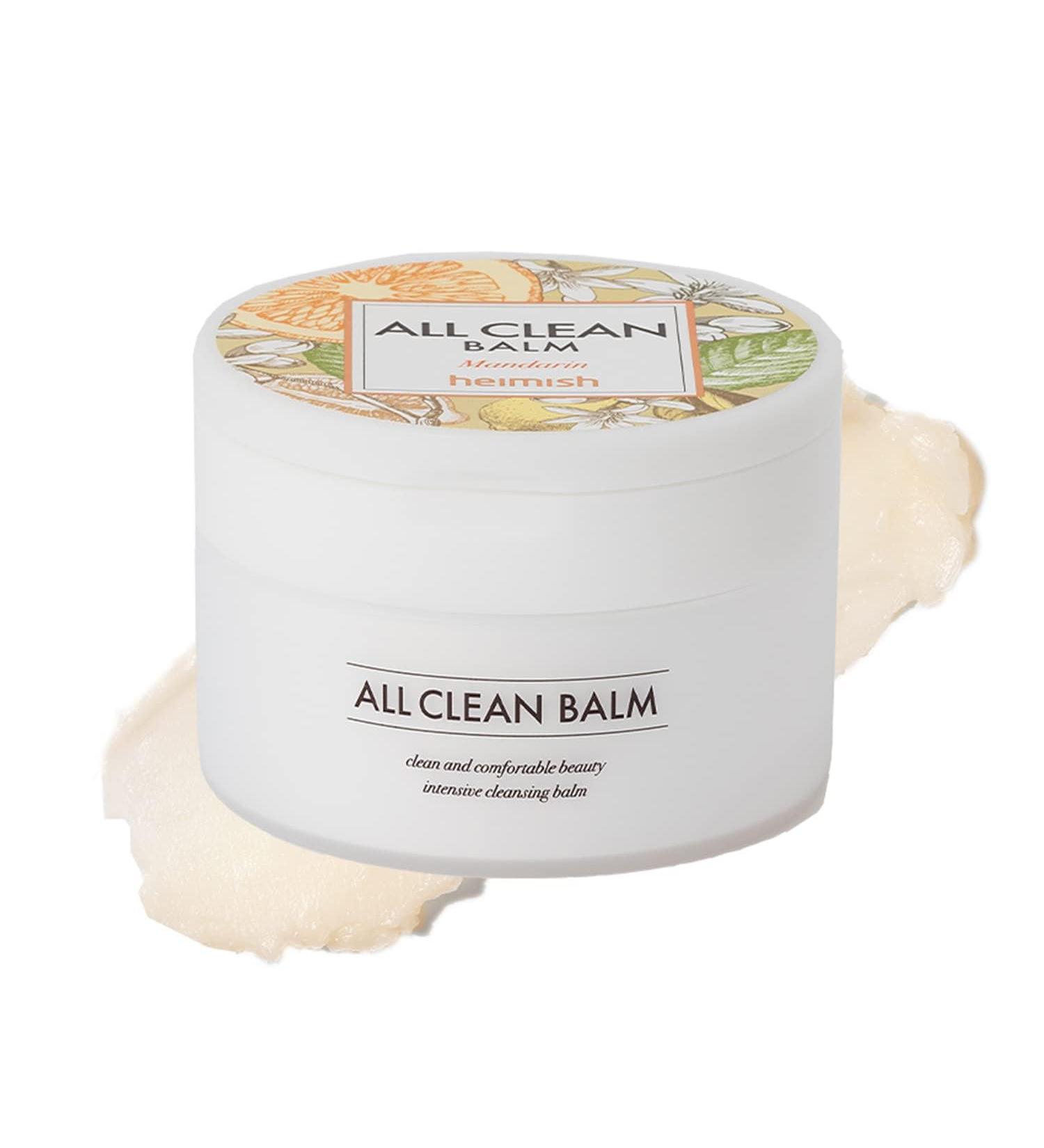 HEIMISH All Clean Balm Mandarin - 4.0 fl oz | Gentle Cleansing Balm for All Skin Types | International Shipping Available - Buy Online on GoSupps.com