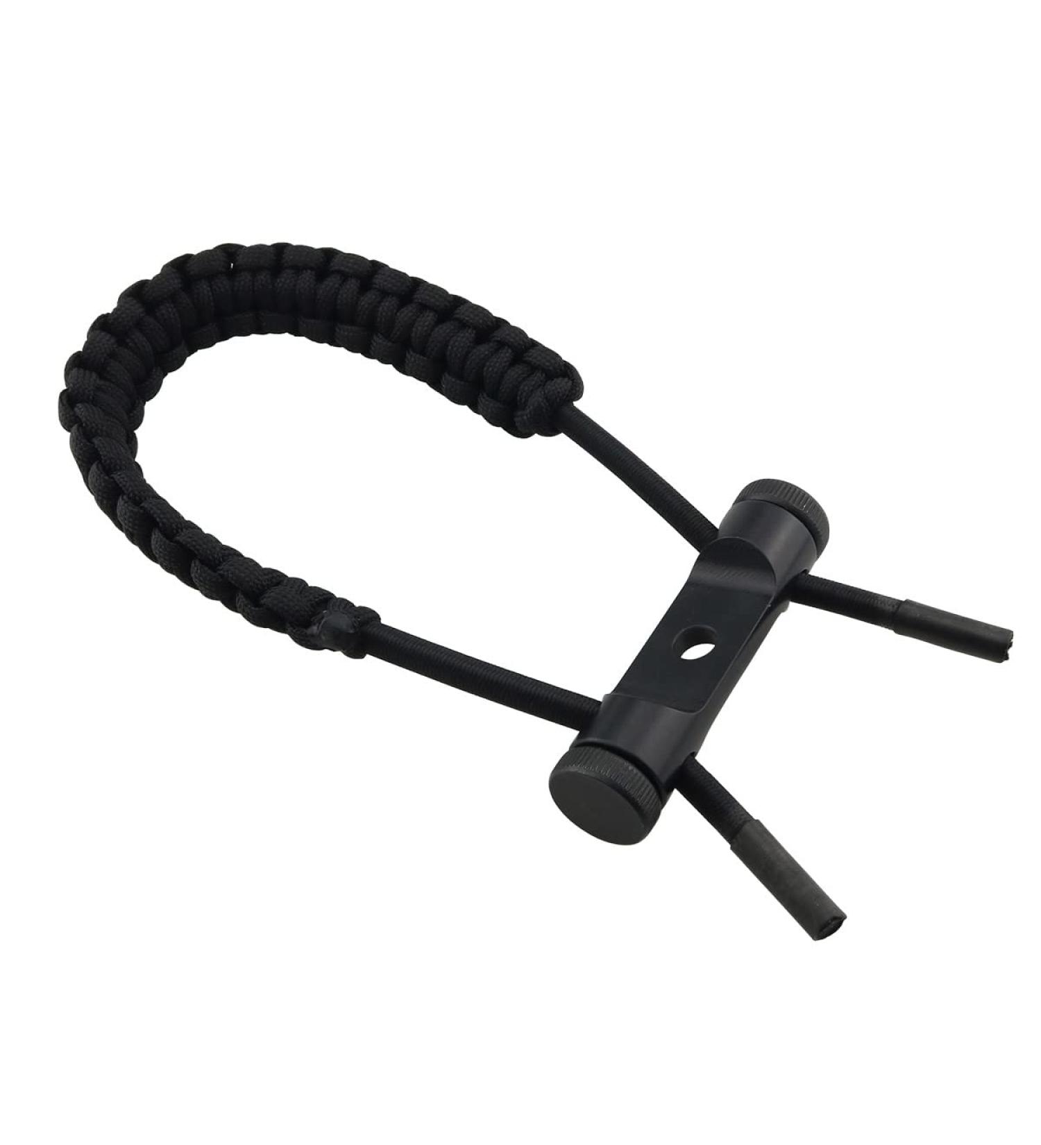 ZCZQC Black Adjustable Bow Wrist Sling for Compound Archery - Durable Strap - Buy Online on GoSupps.com