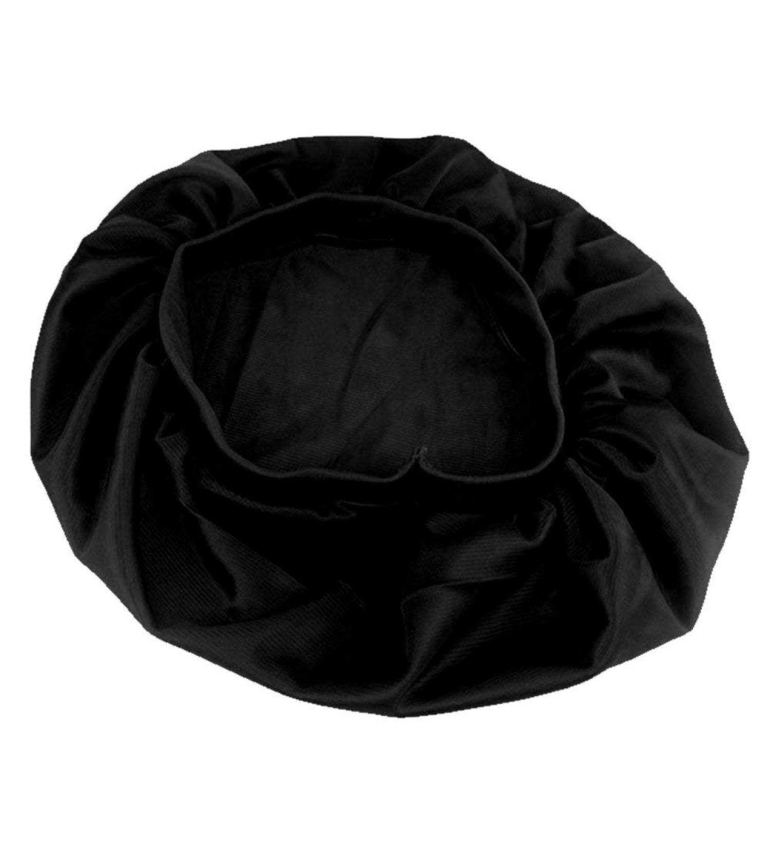UKD PULABO Practical Design and DurablePinzh iNew Night Sleep Cap Hair Care Satin Bonnet Nightcap Sleeping Hat for Women Men Superior   Quality Creative