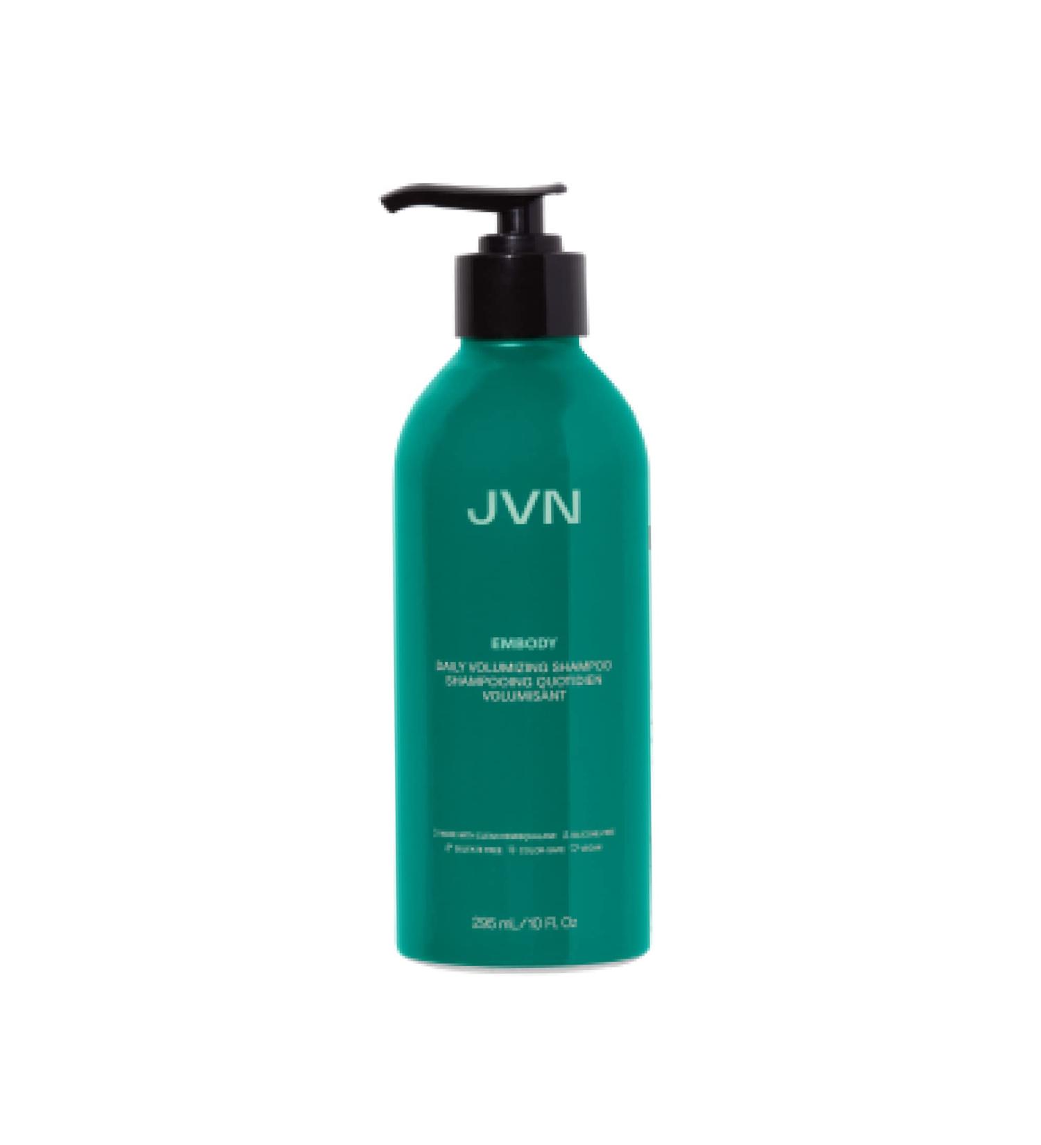 JVN Embody Volumizing Shampoo - Clean & Clarifying Formula for All Hair Types | Sulfate-Free, Adds Fullness & Restores Shine (10 fl oz) - Buy Online on GoSupps.com