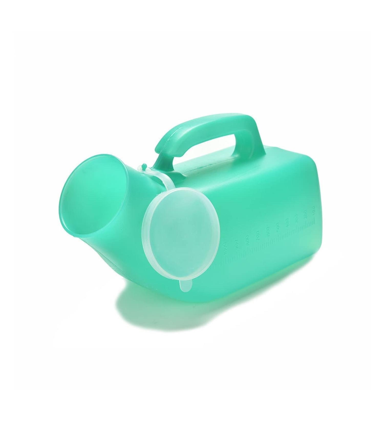 Portable Urinals Portable Unisex Mobile 1200ml Toilet Car Travel Camp Urine Pee Handle Urinal Storage Urinary Bottle Old Man Helper for Men Women (Color : Green 1000ML) - Buy Online on GoSupps.com
