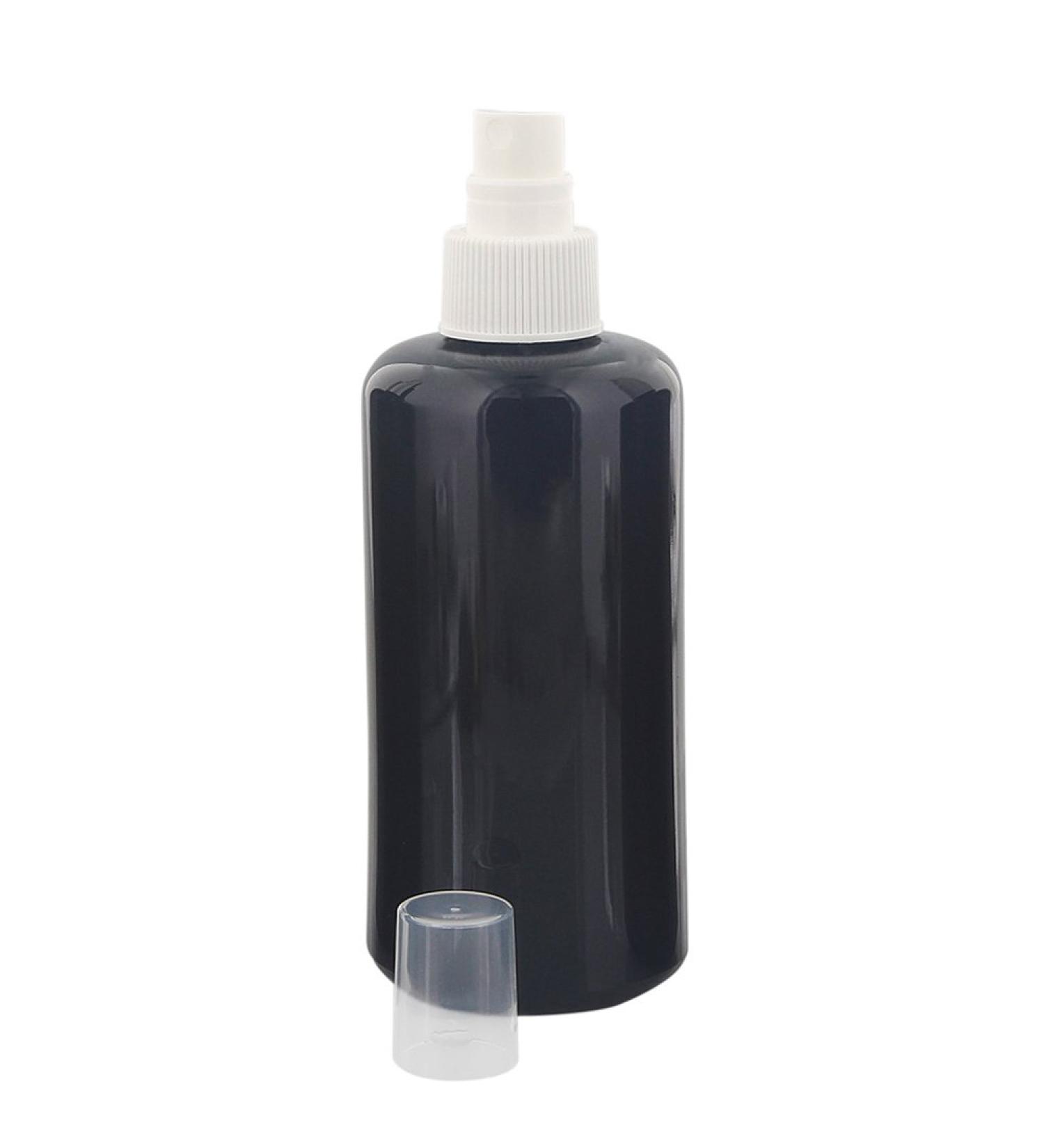 Violet glass 200ml atomizer bottle with white pump atomizer Kosmetex Miron glass bottle flacon empty 1 atomizer white