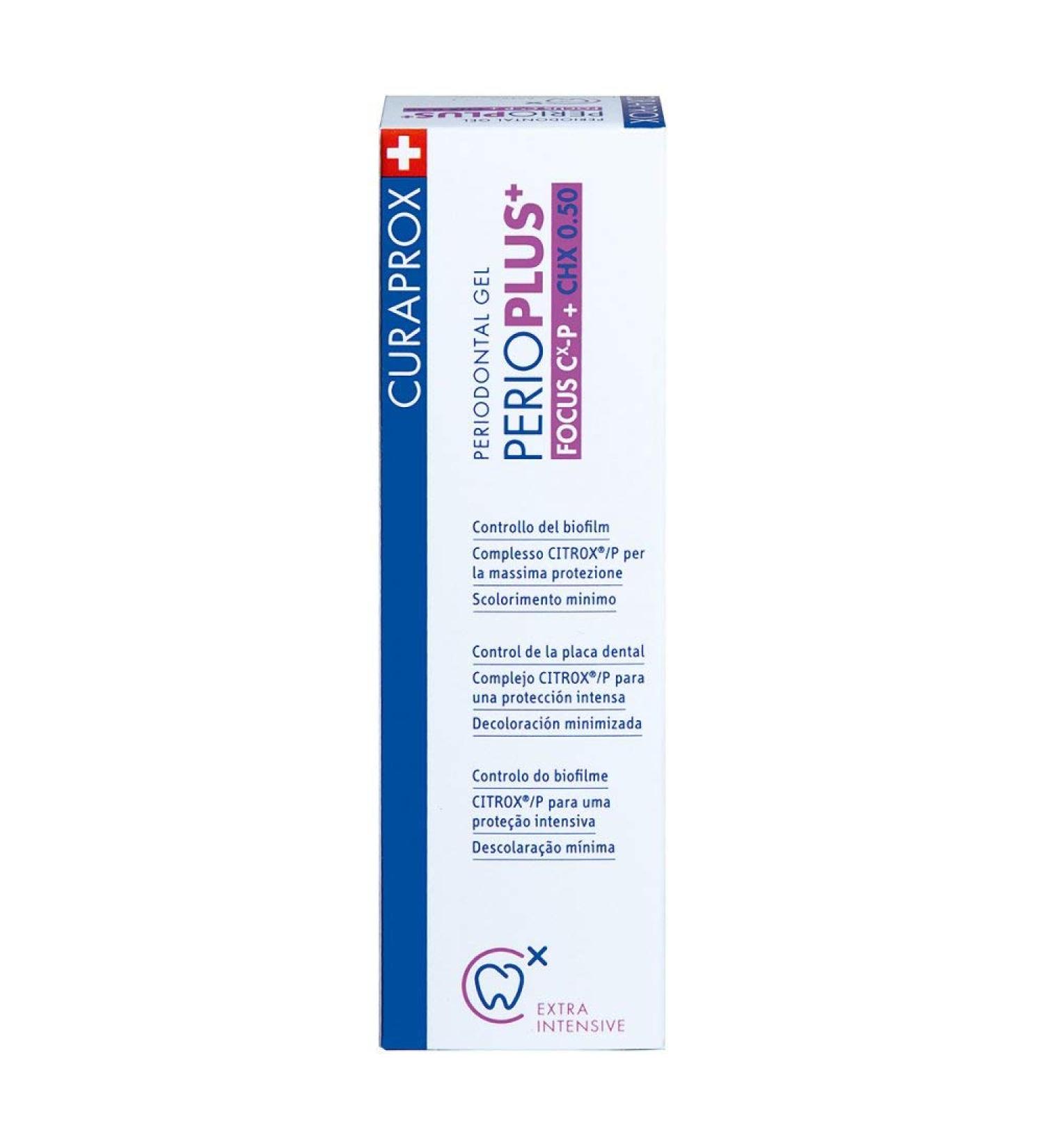 Curaprox perio plus+ focus tooth gel 10 ml