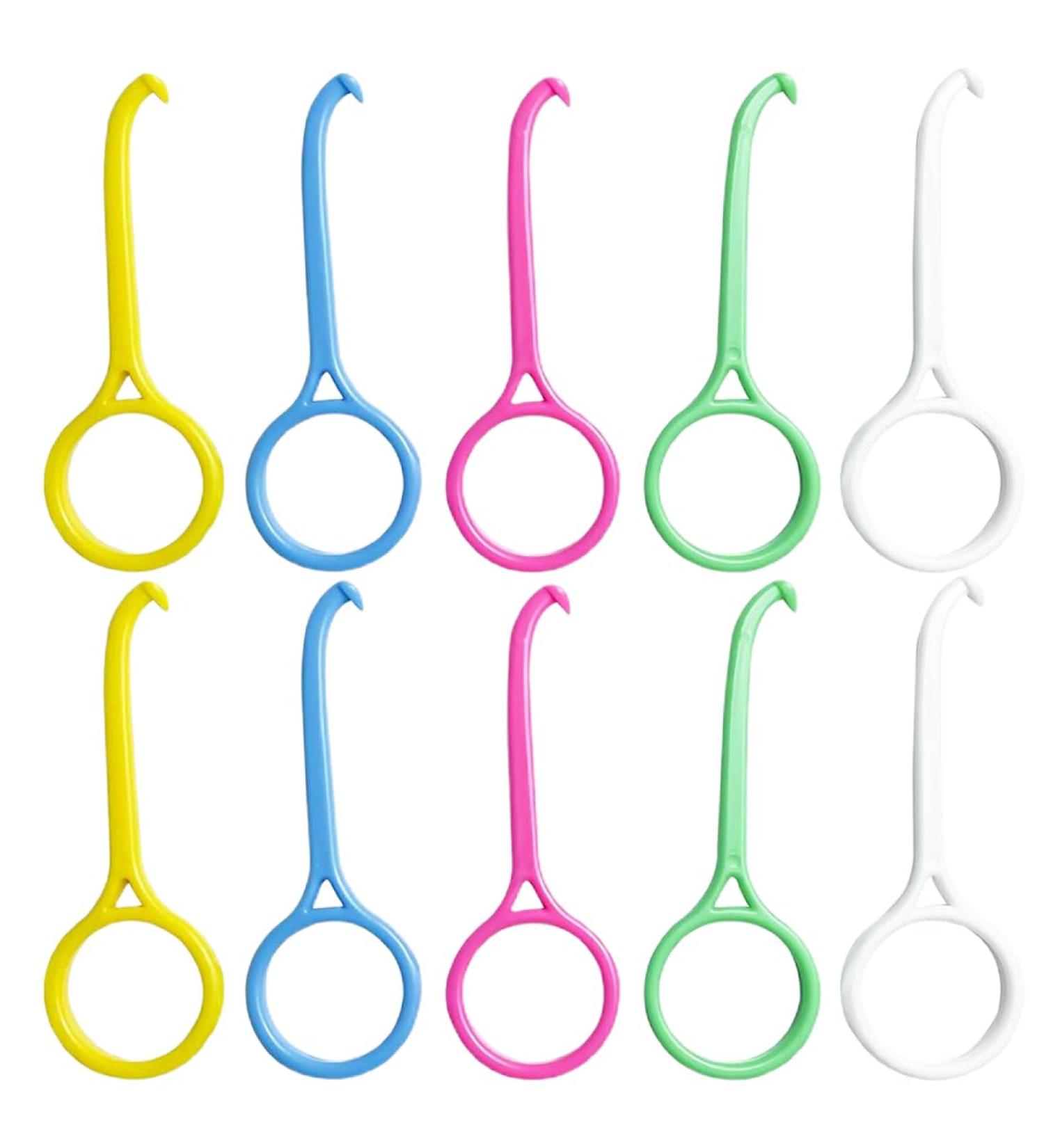JSKWIKE 10PCS Aligner Removal Tool Kit - Slip-Resistant Chewies & Tooth Hook for Invisible Braces - 5 Colors Available - Buy Online on GoSupps.com