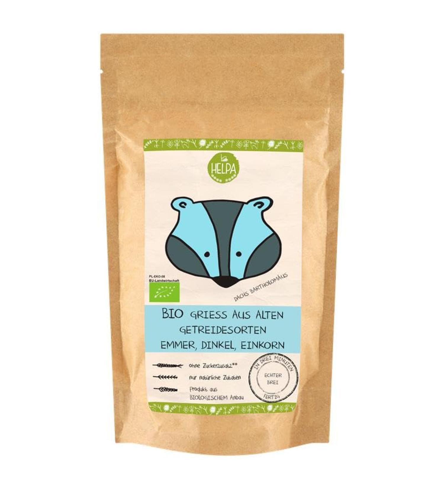 ORGANIC ANCIENT CEREAL MANNA GRAIN 200 g - HELPA - Buy Online on GoSupps.com