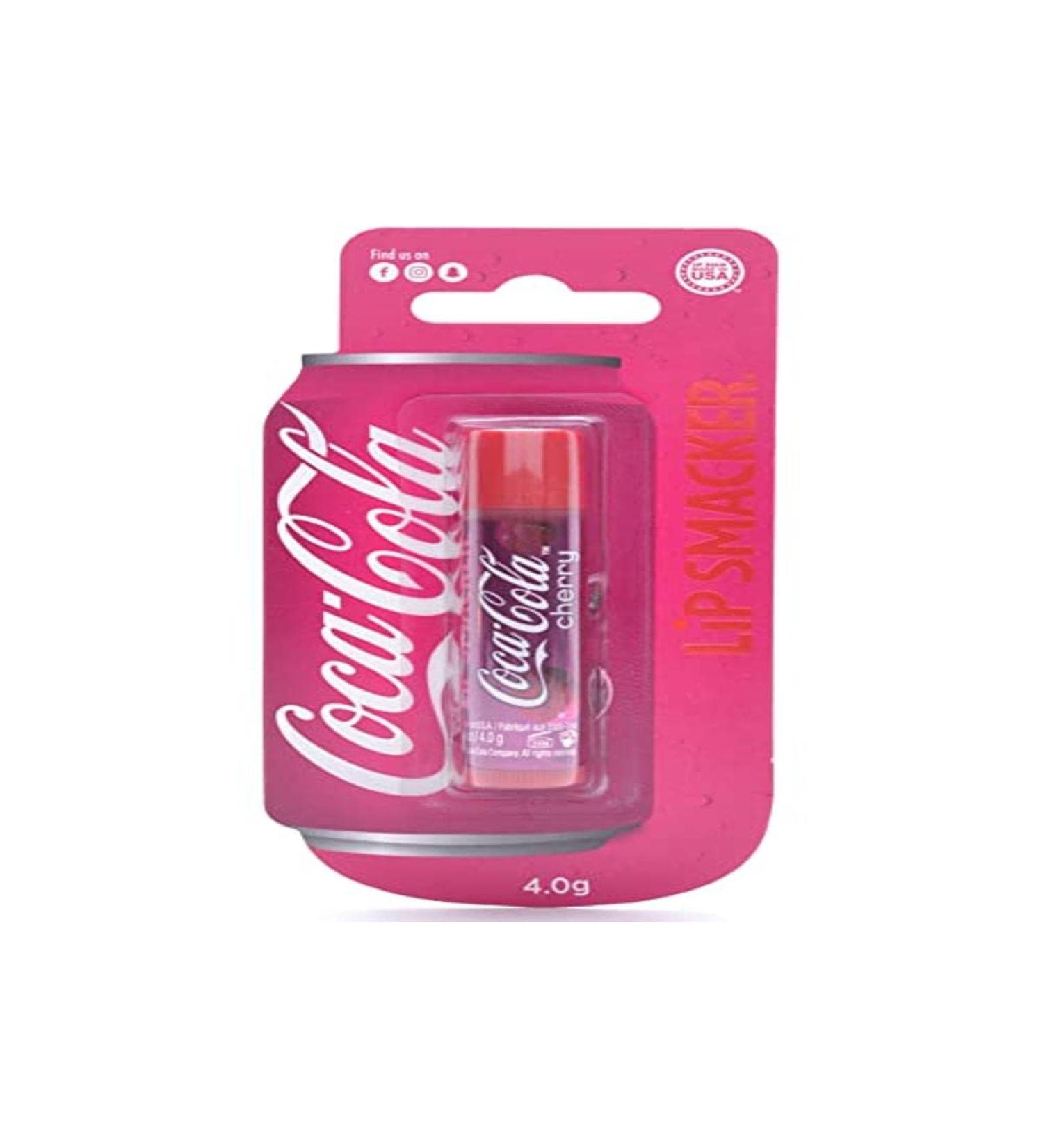 Lip Smacker Coca-Cola Collection Lip Balm - Cherry-Cola Flavor for Kids | Sweet Gift Idea (1 Pack) - Buy Online on GoSupps.com