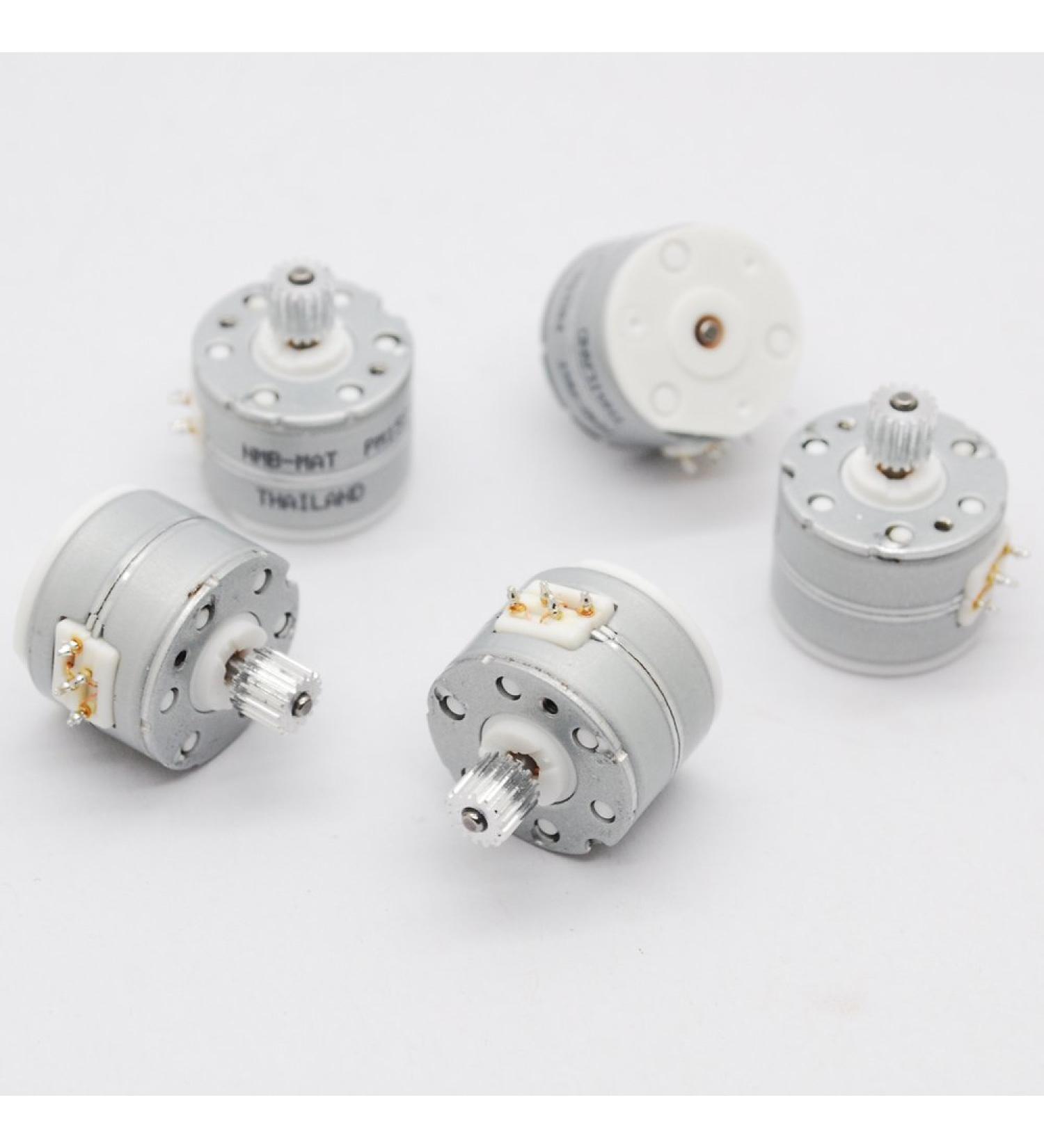 3 Pcs NMB 3V -5V DC 2 Phase 4 Wire Micro Stepper Motor Dia 15mm Step Angle 18 Degrees with Metal Gear PM15S-020-SKH4 - Buy Online on GoSupps.com