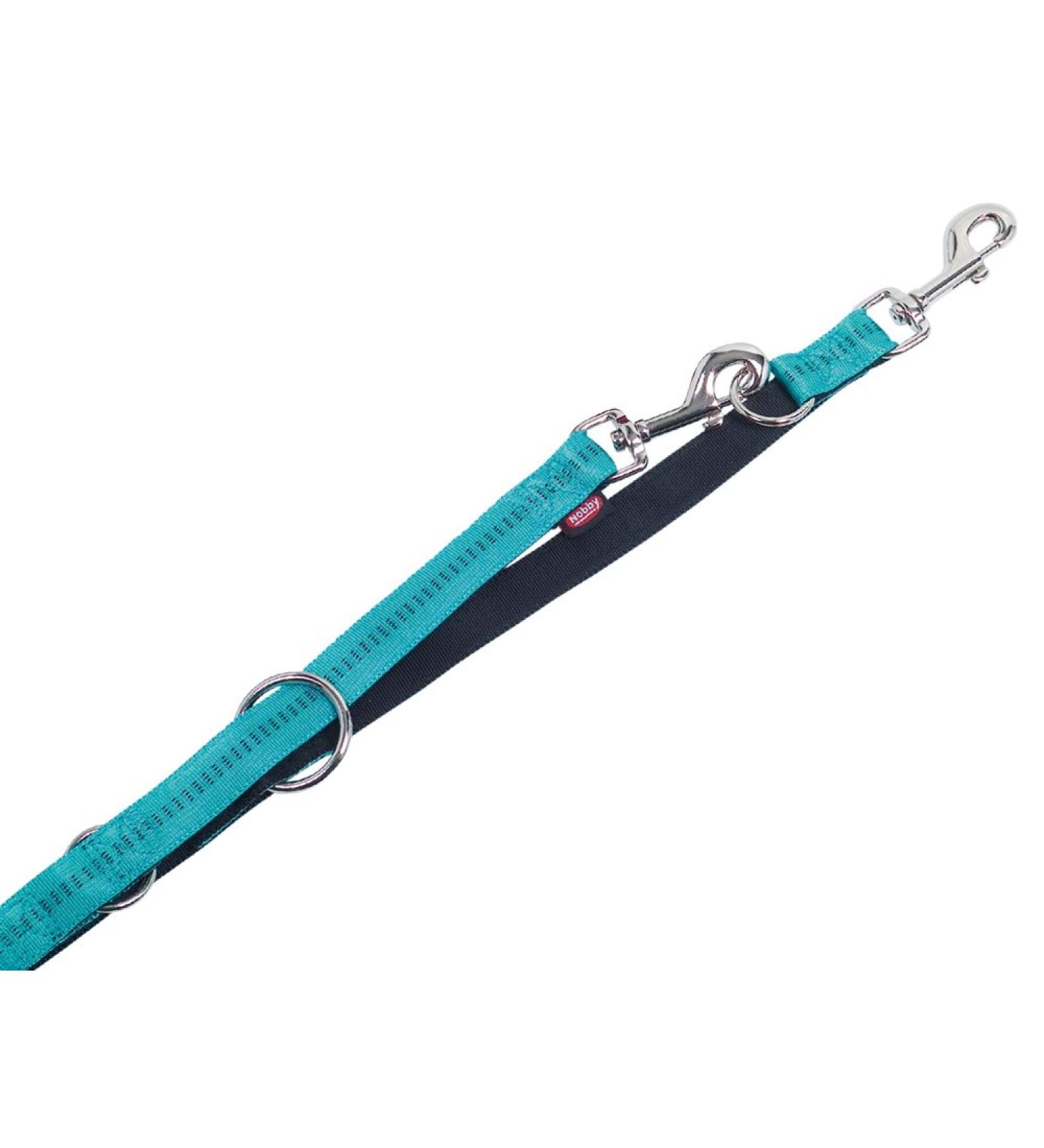 Nobby Soft Grip Leash - Turquoise 200cm x 10mm | Premium Dog Leash for Comfortable Handling - Buy Now! - Buy Online on GoSupps.com