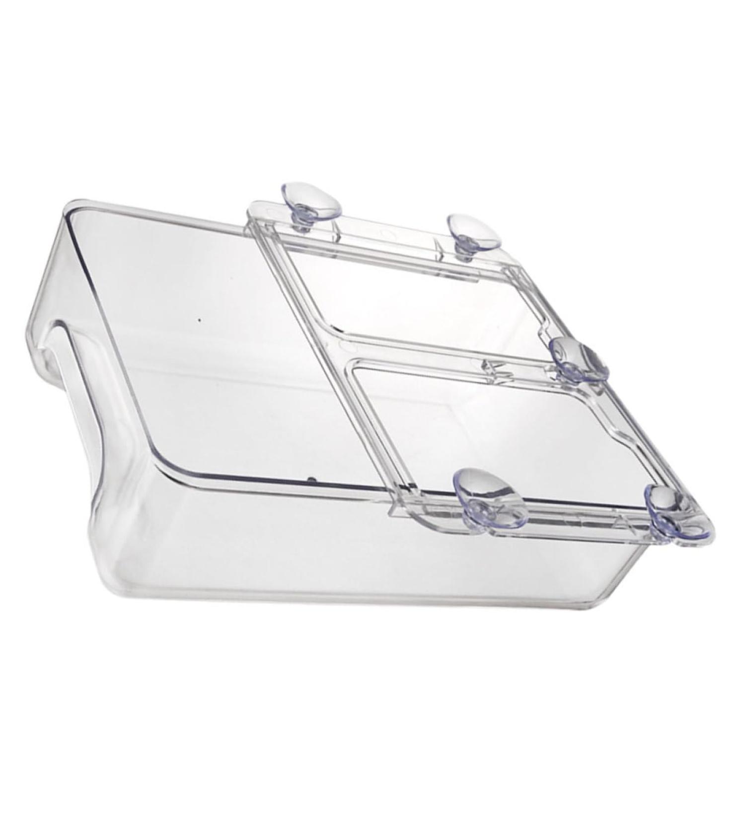 GLEAVI 1pc Box Suction Cup Storage Refrigerator Organizer re-usable White 23.5x17cm - Buy Online on GoSupps.com