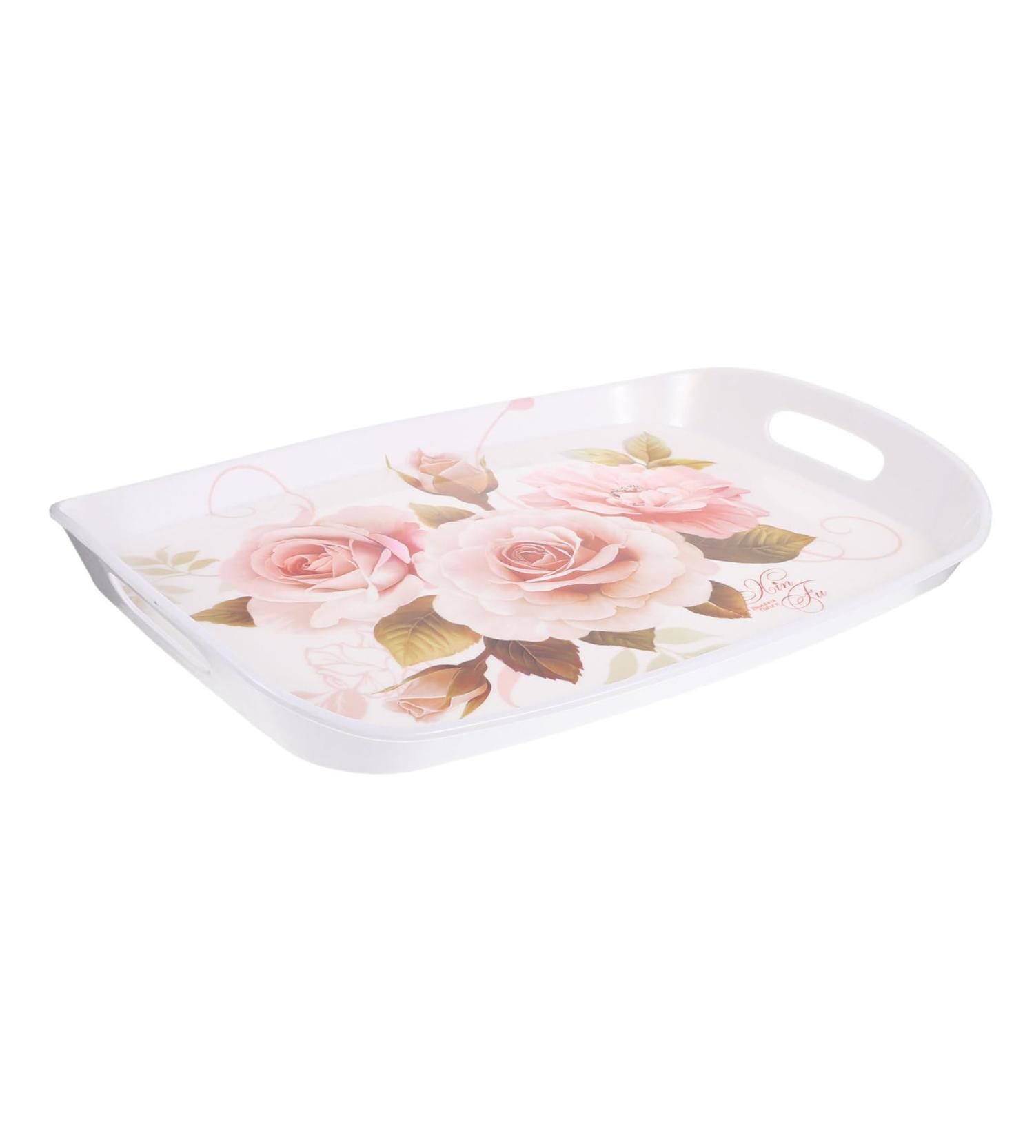 Alipis Serving Home European Household Accessory Supply Multi-Function Dessert Convenient Coffee Tea Style 45.7X31.4X2.8CM Pink - Buy Online on GoSupps.com