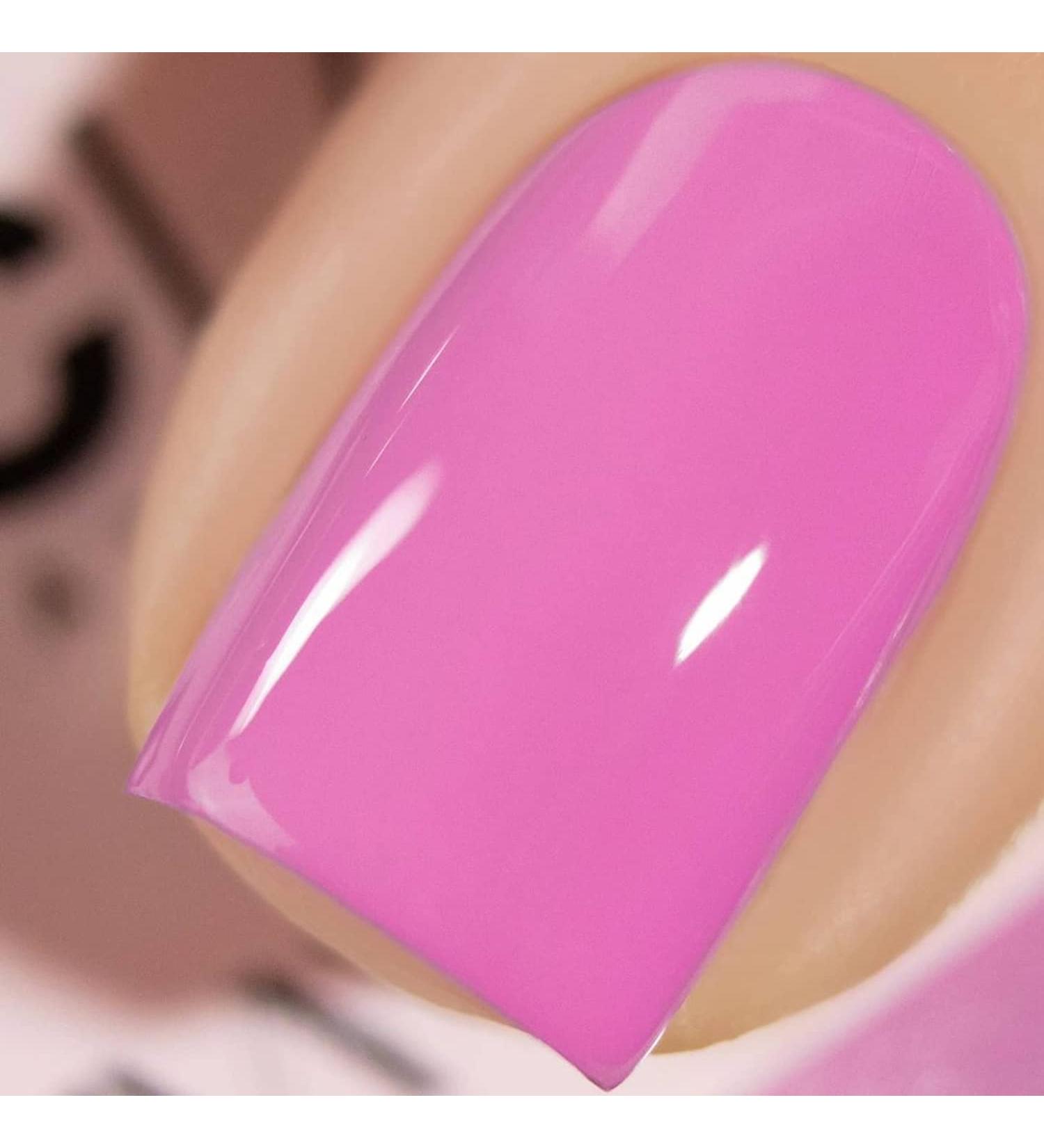 Vishine Gel Nail Polish 15ml Soak Off UV LED Gel Polish Varnish Nail Art Long-Lasting DIY Salon - Rich Pinky Mauve 0.5 OZ - Buy Online on GoSupps.com