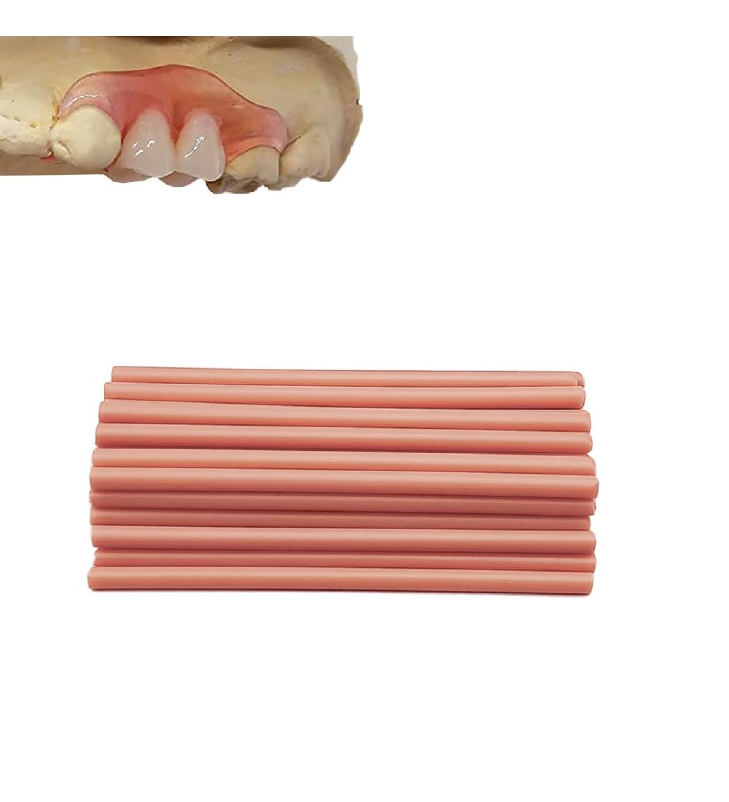 Buy Fake Teeth & Gum Material for Temporary Partial/Full Dentures - Tooth Fixing Kit for Confident Smile (Light Pink) - International Shipping Available - Buy Online on GoSupps.com