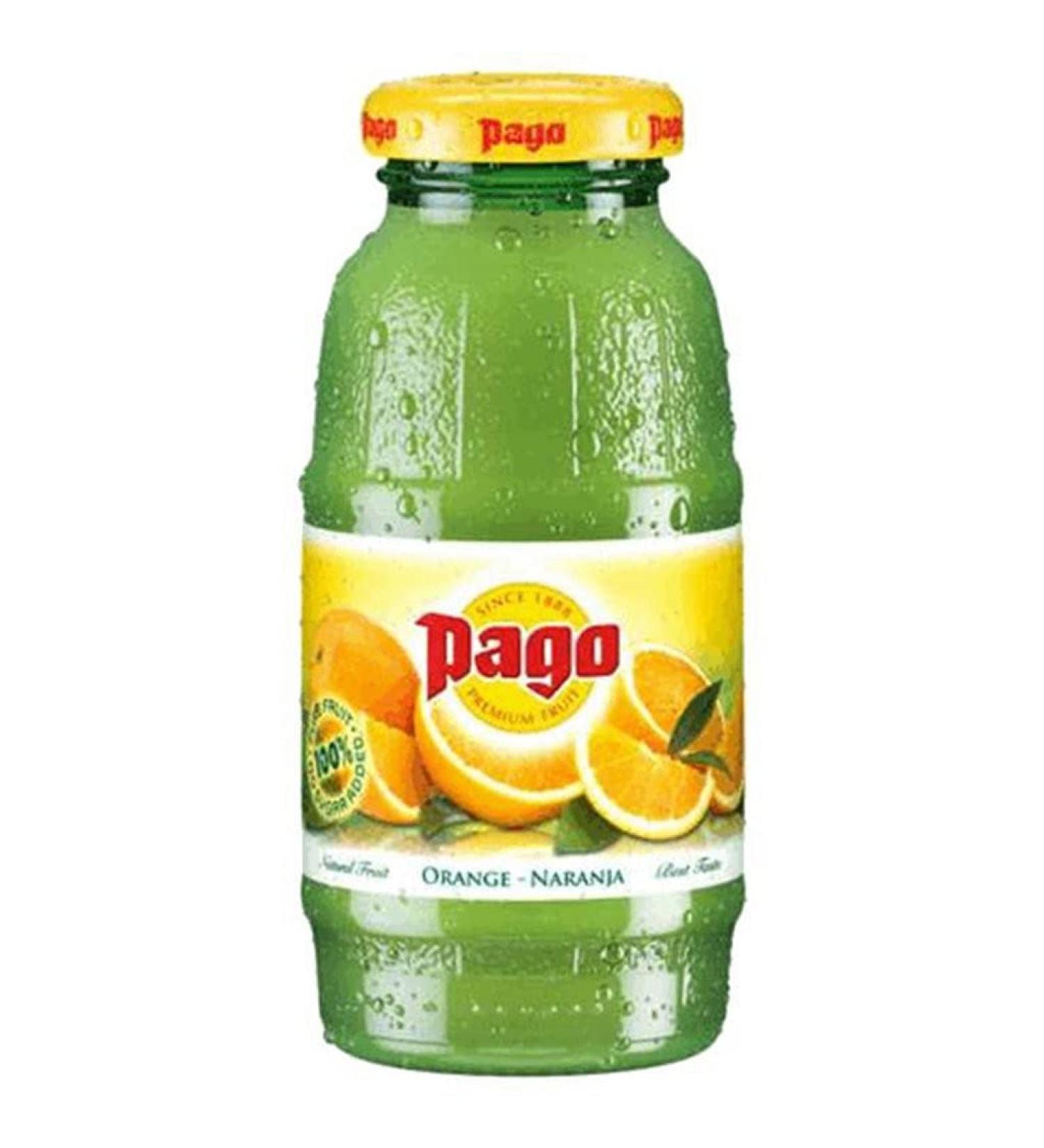 Pago Orange Nectar 20cl (pack of 12)