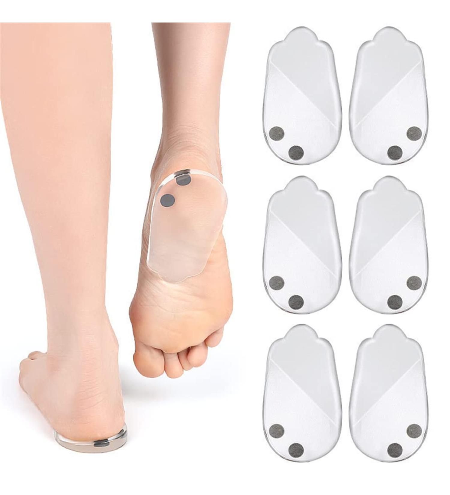 Orthopedic O/X Type Leg Corrector Insoles - 3 Pairs Silicone Heel Inserts for Foot Alignment & Pain Relief - Ideal for Knock Knees & Bow Legs - Buy Online on GoSupps.com