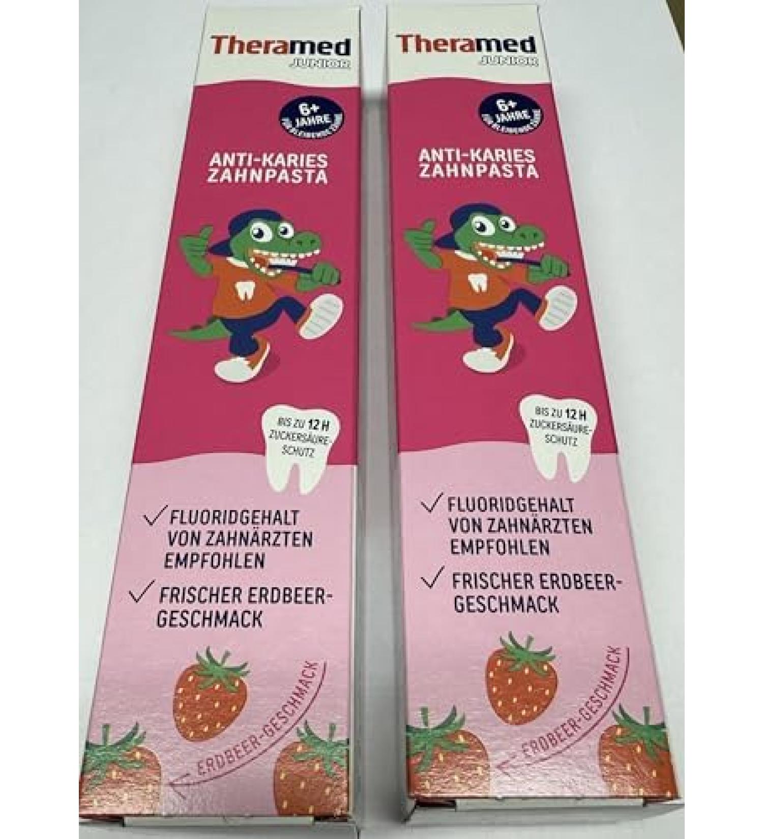 B bchen Bodycare Theramed Junior Anticaries toothpaste from 6 years 75 ml x 2 pieces